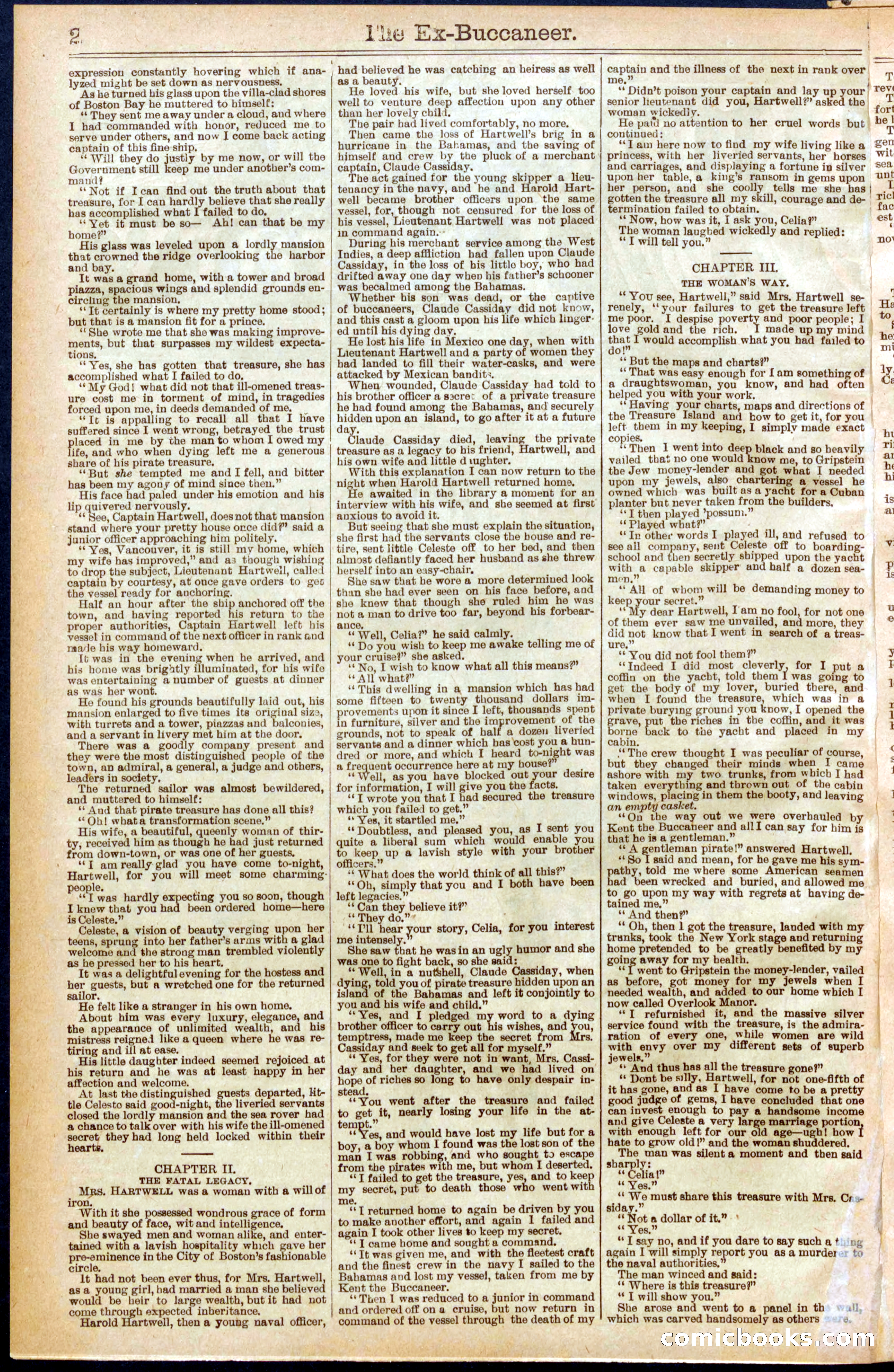 Beadle's Dime Library No. 635 — page 2 of 30