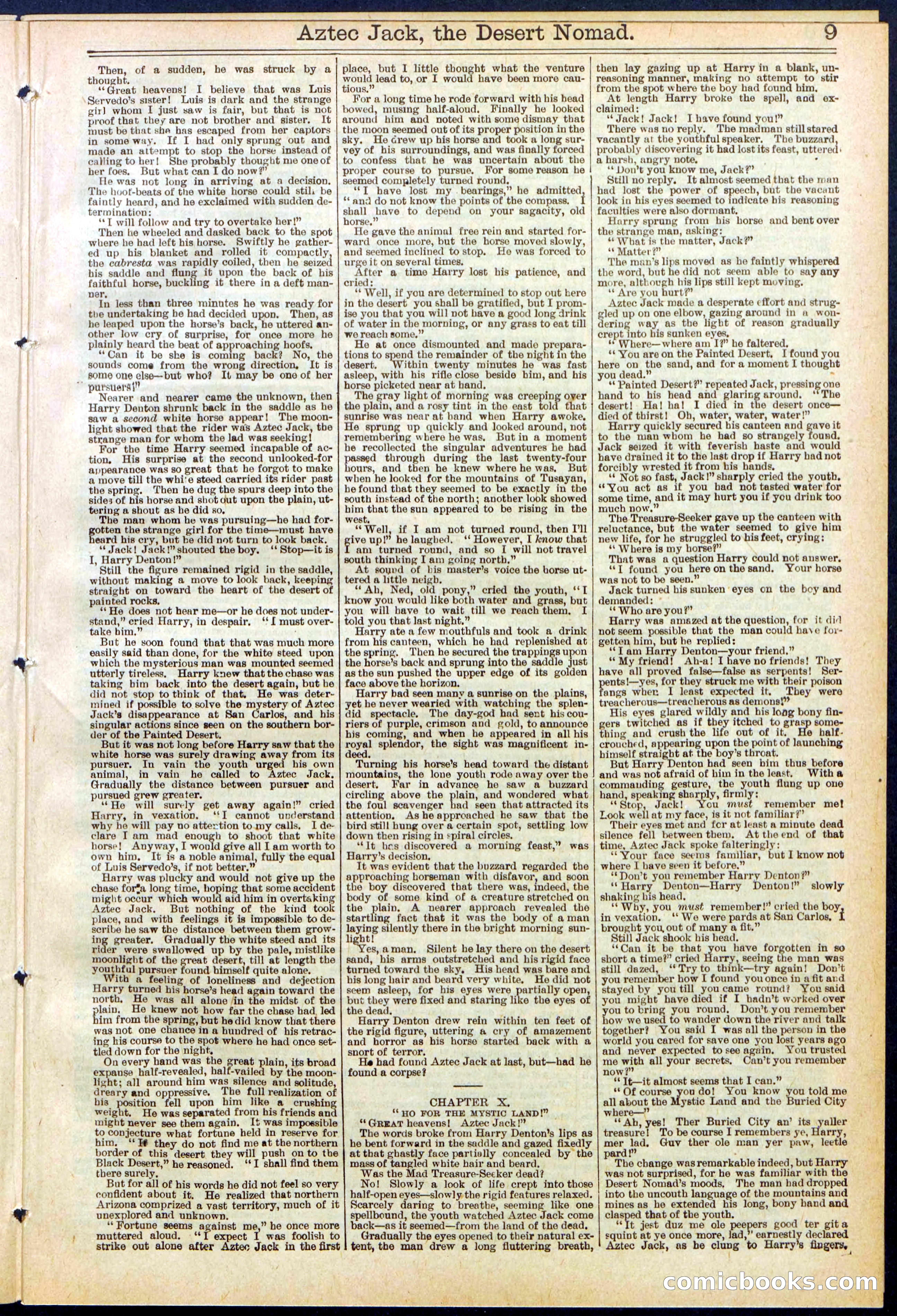 Beadle's Dime Library No. 641 — page 9 of 32