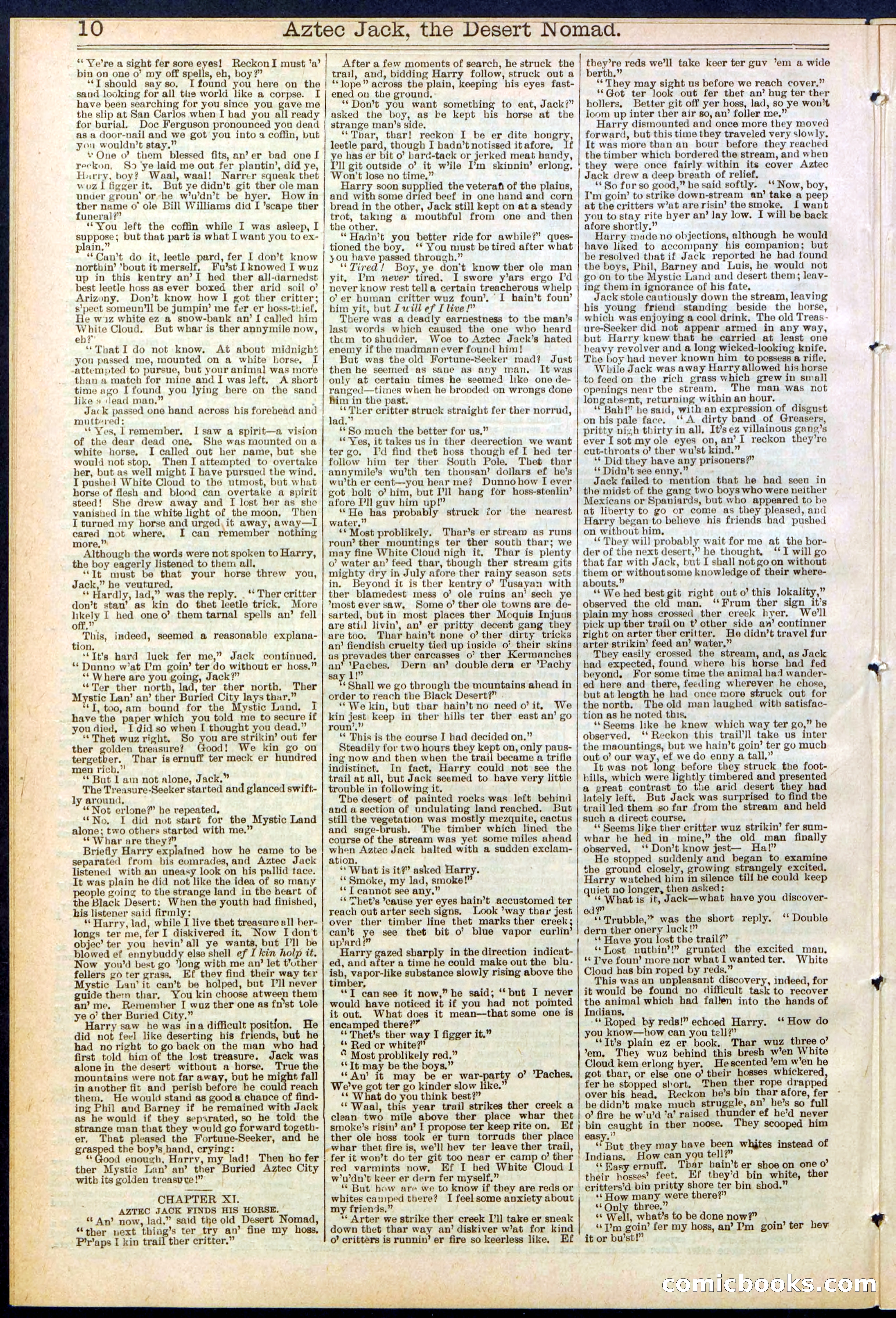 Beadle's Dime Library No. 641 — page 10 of 32