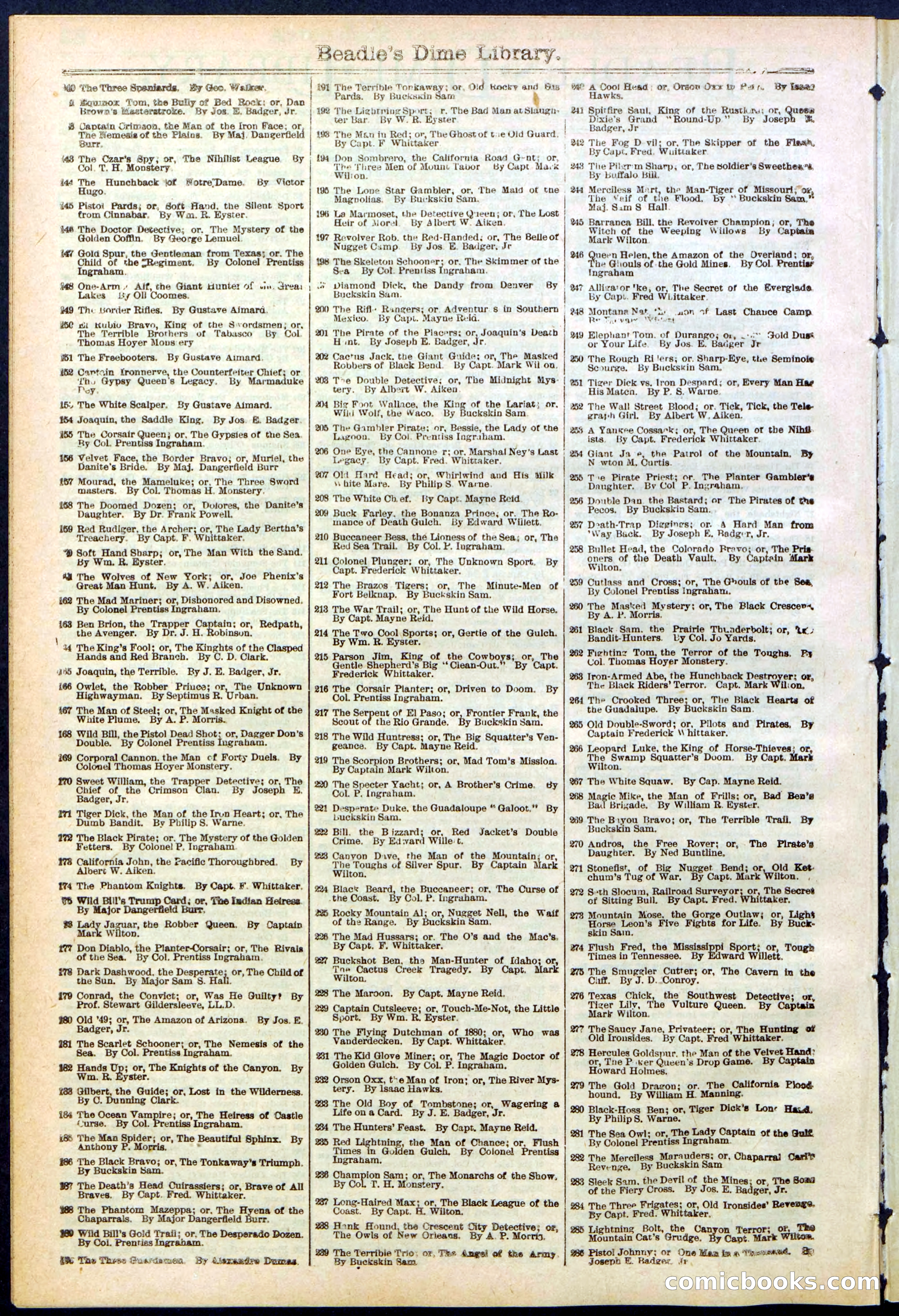 Beadle's Dime Library No. 641 — page 30 of 32