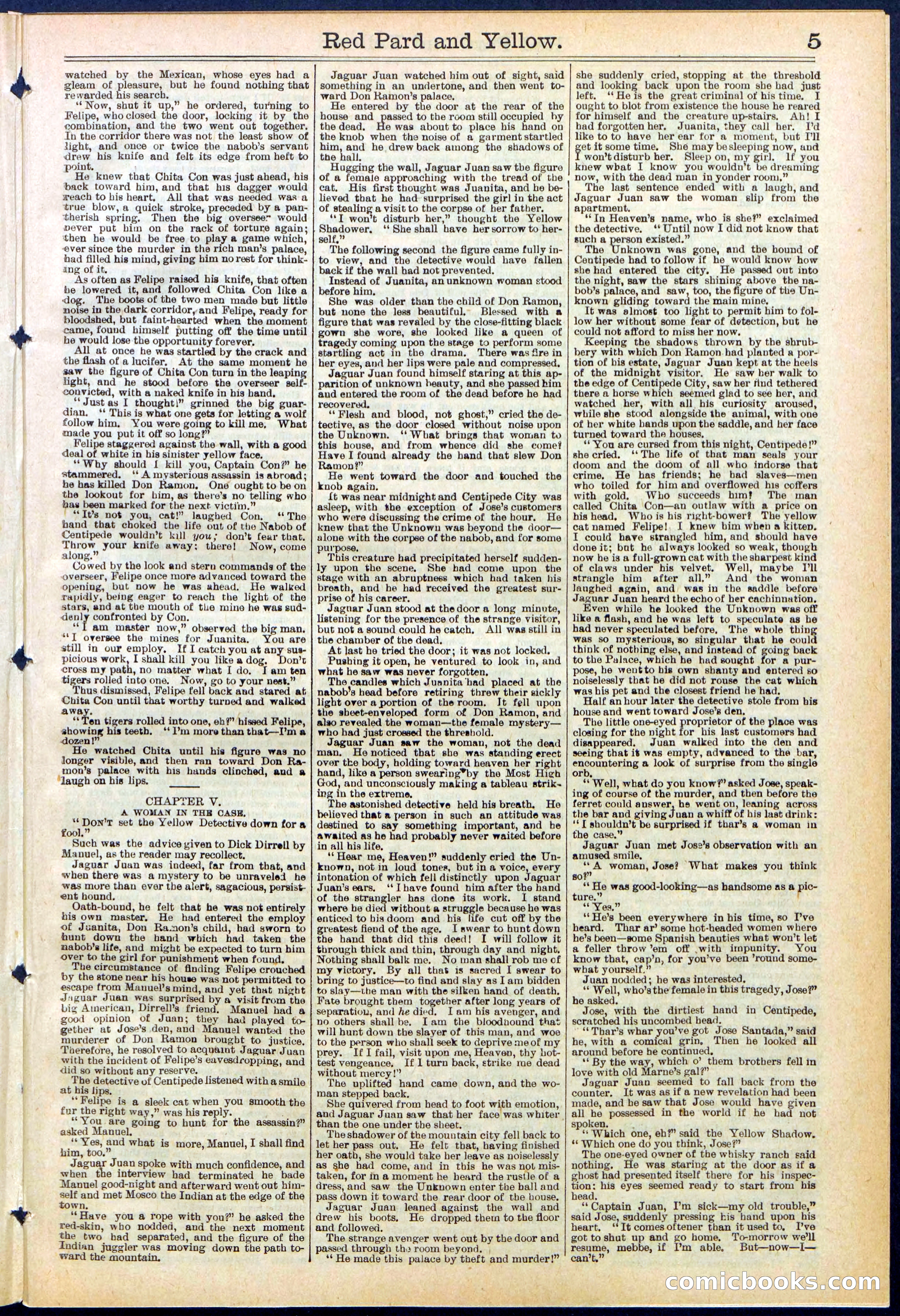 Beadle's Dime Library No. 642 — page 5 of 32