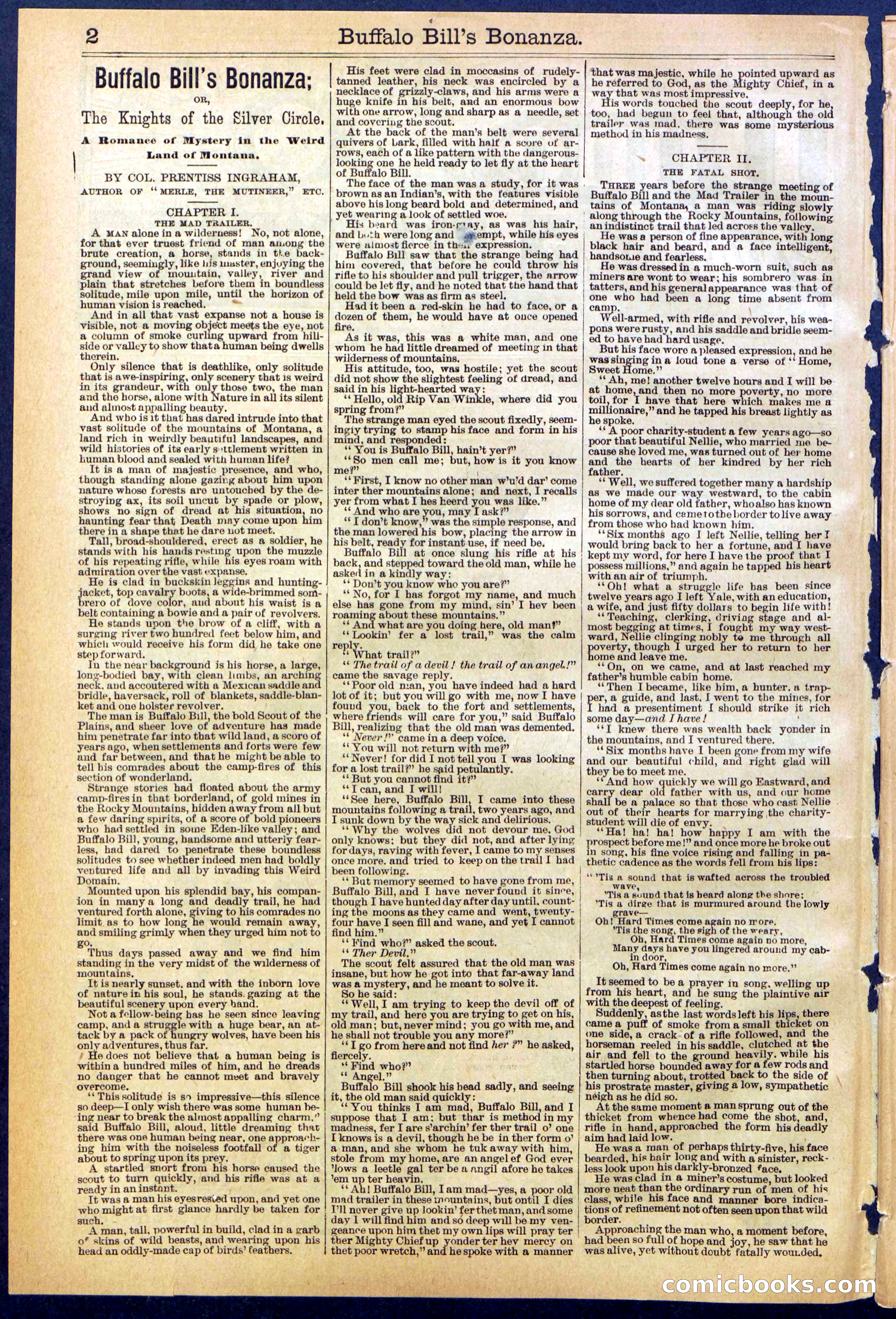 Beadle's Dime Library No. 644 — page 2 of 32