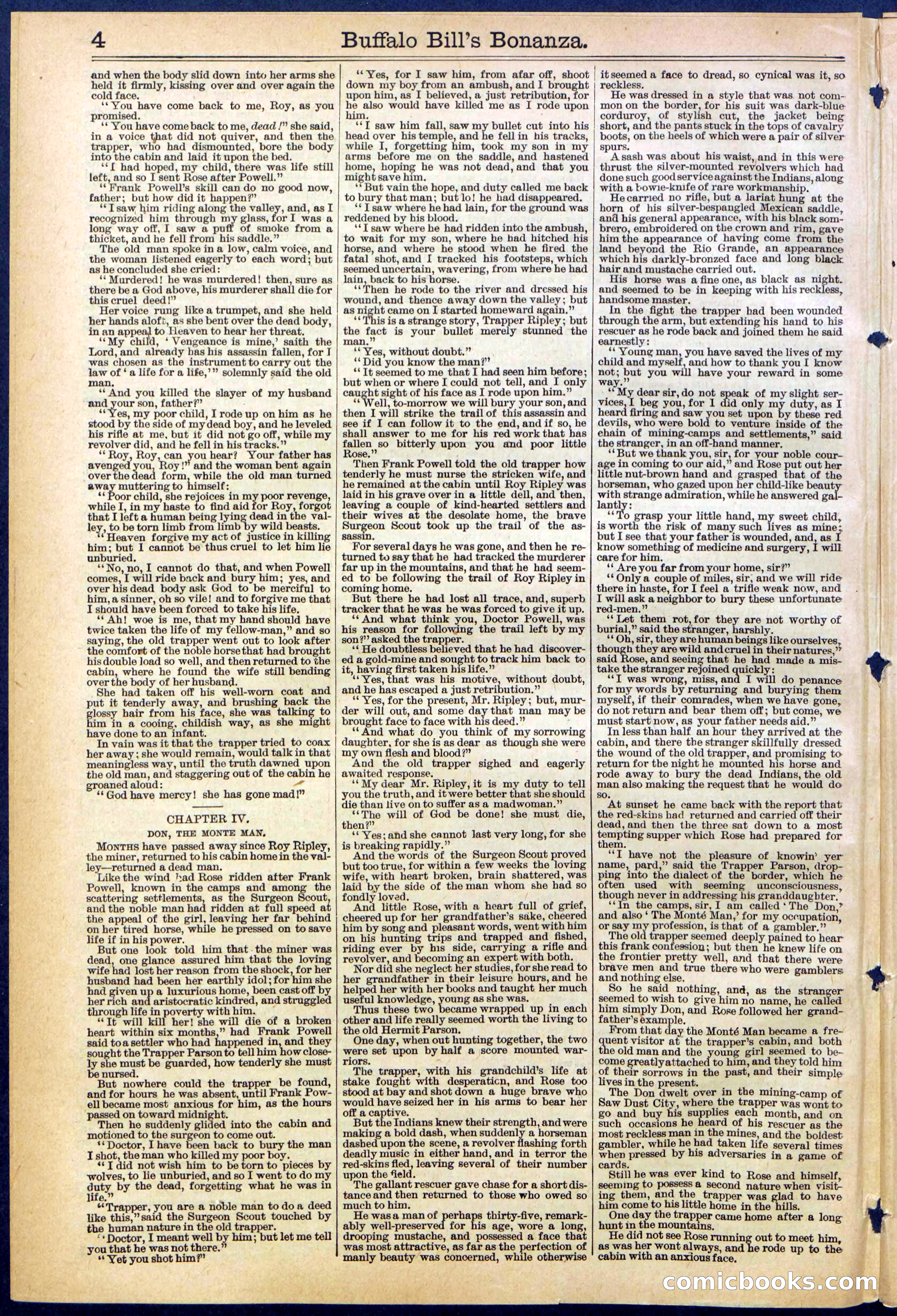 Beadle's Dime Library No. 644 — page 4 of 32