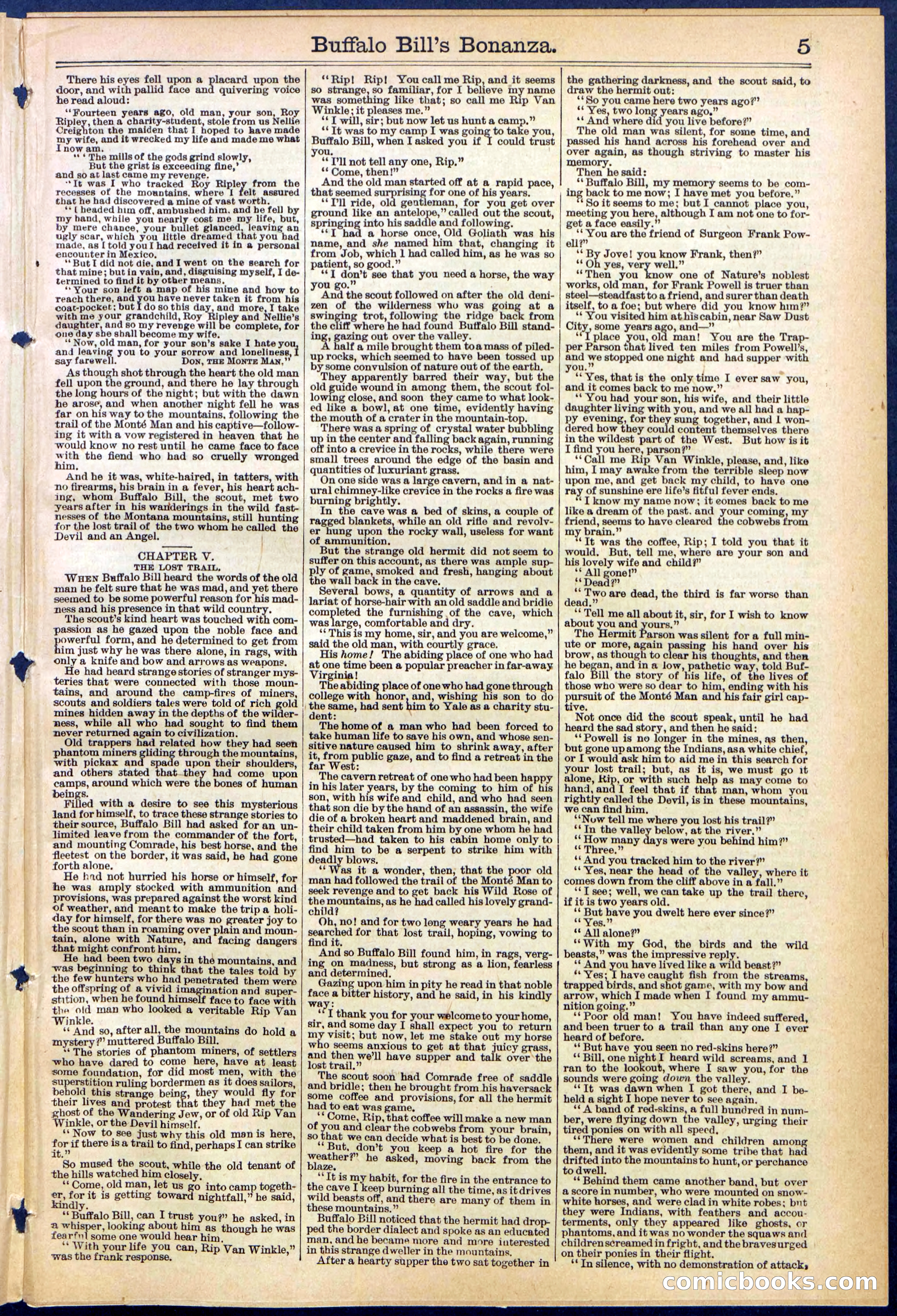 Beadle's Dime Library No. 644 — page 5 of 32