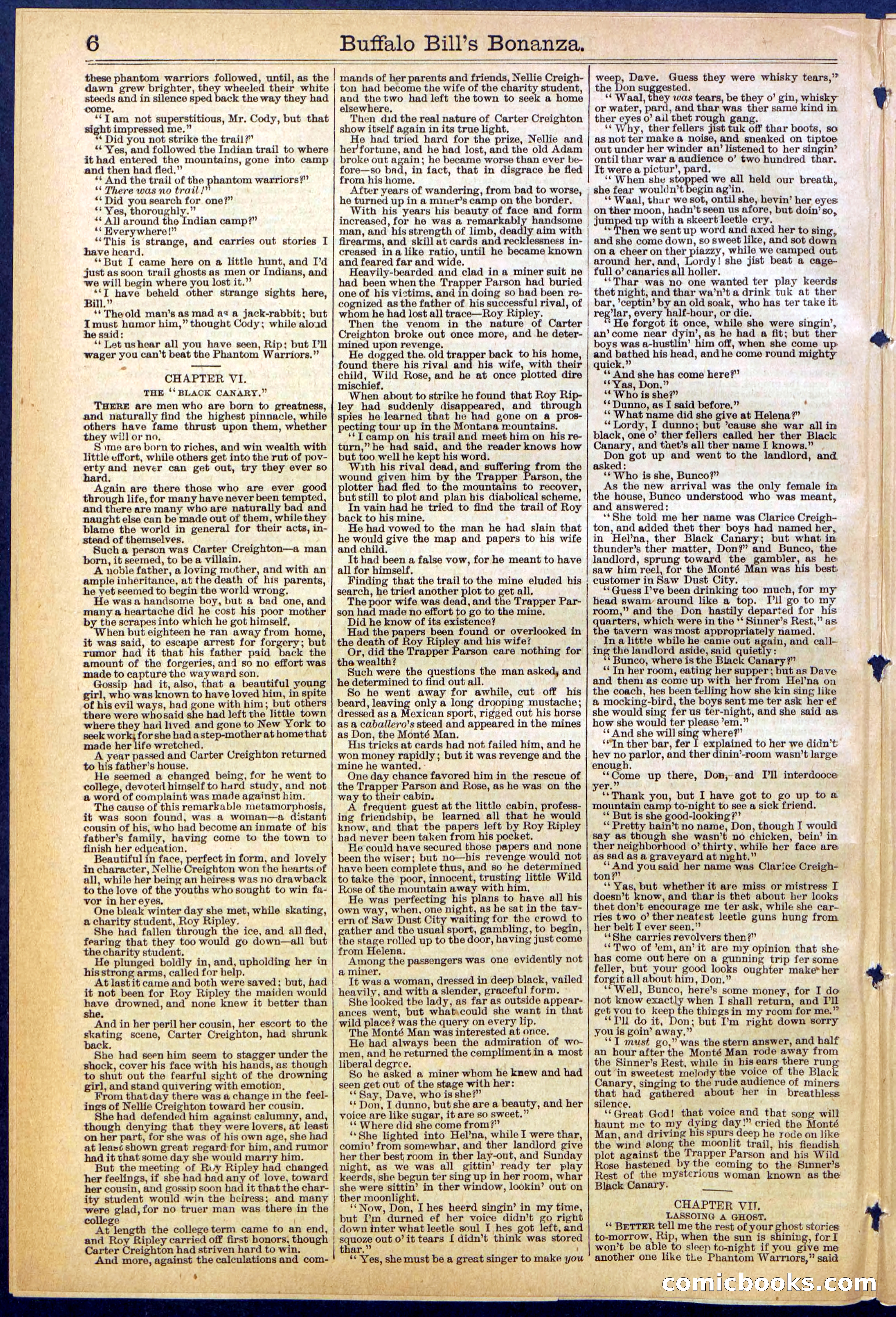 Beadle's Dime Library No. 644 — page 6 of 32
