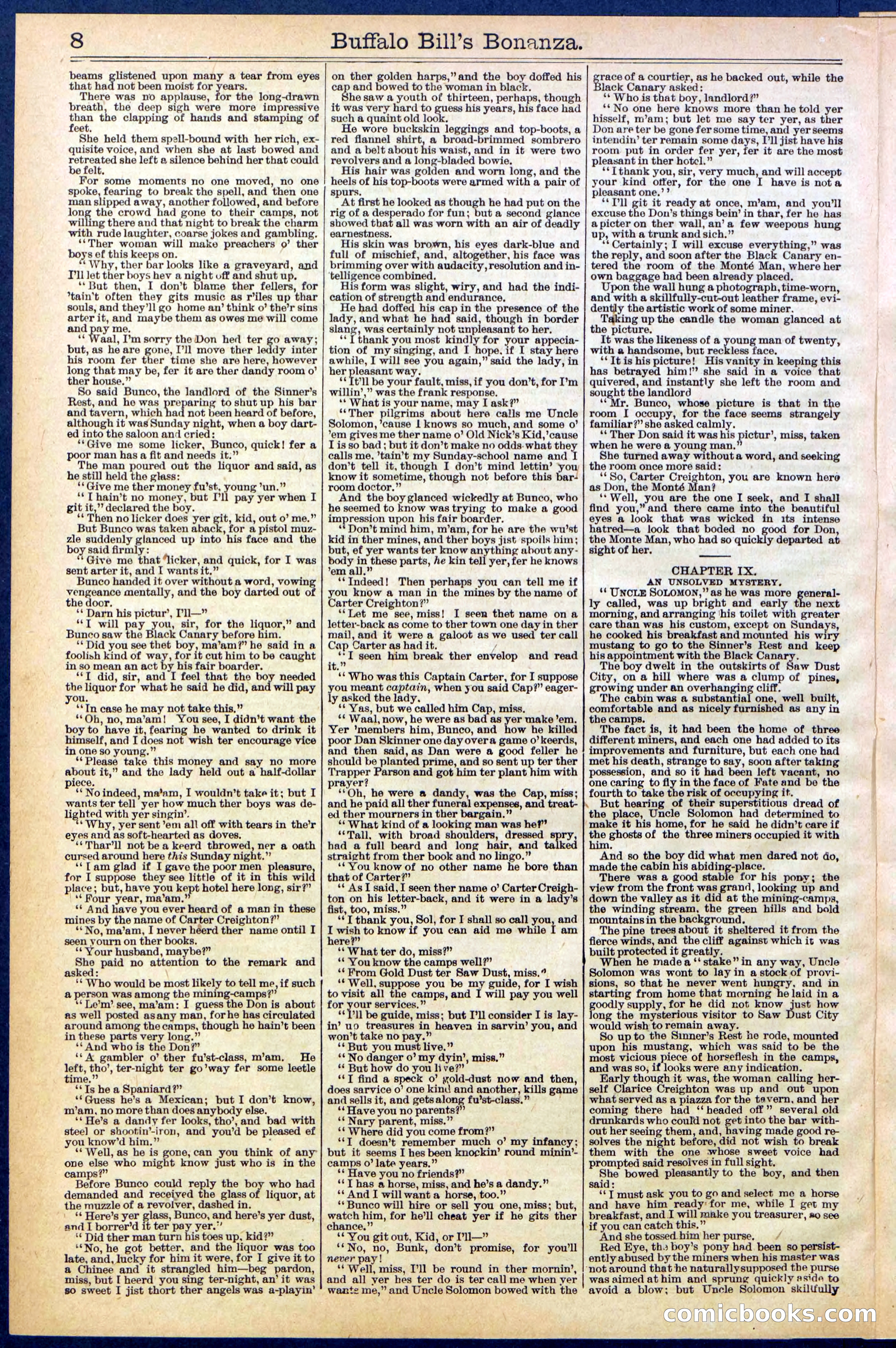 Beadle's Dime Library No. 644 — page 8 of 32