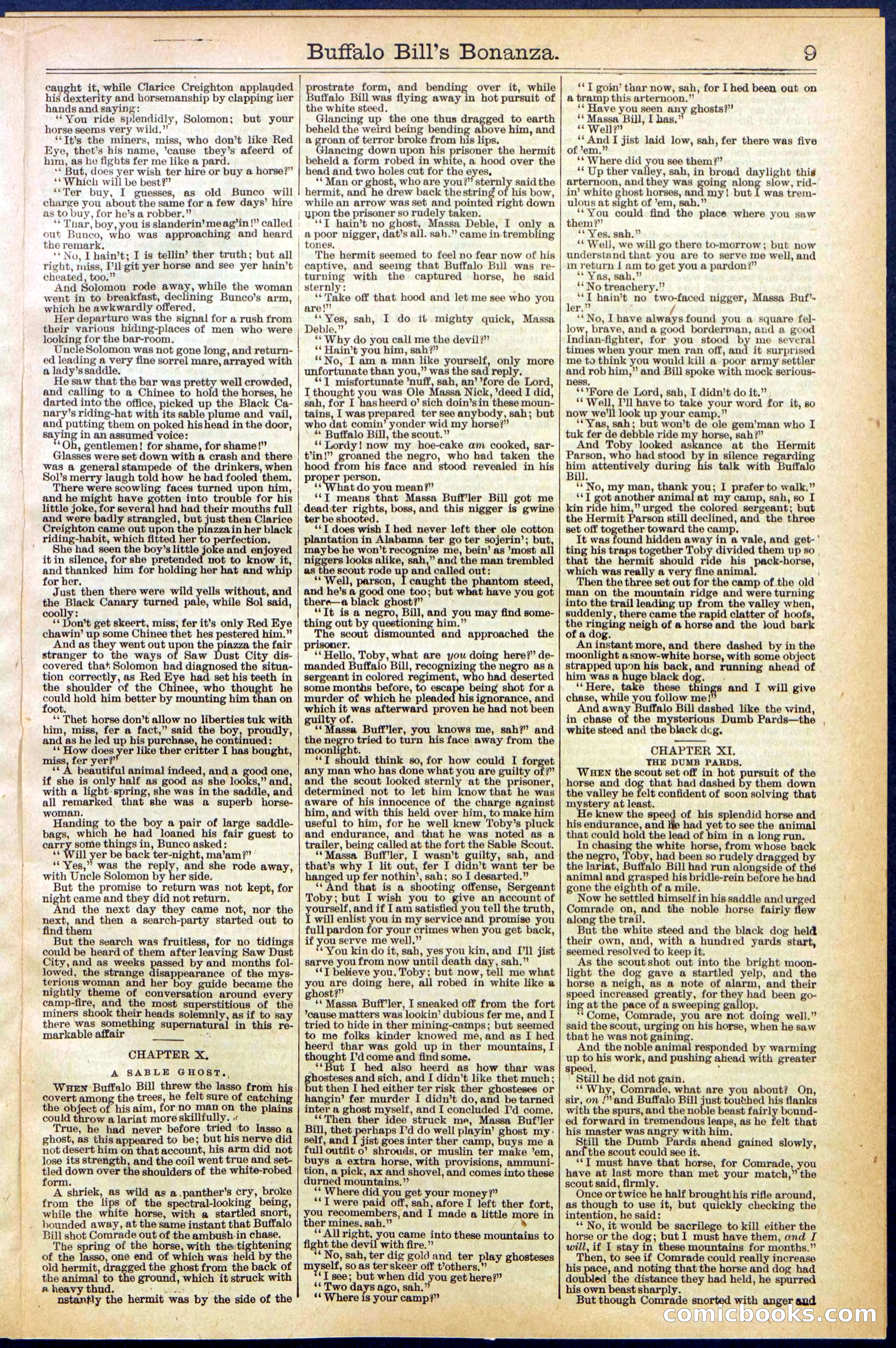 Beadle's Dime Library No. 644 — page 9 of 32