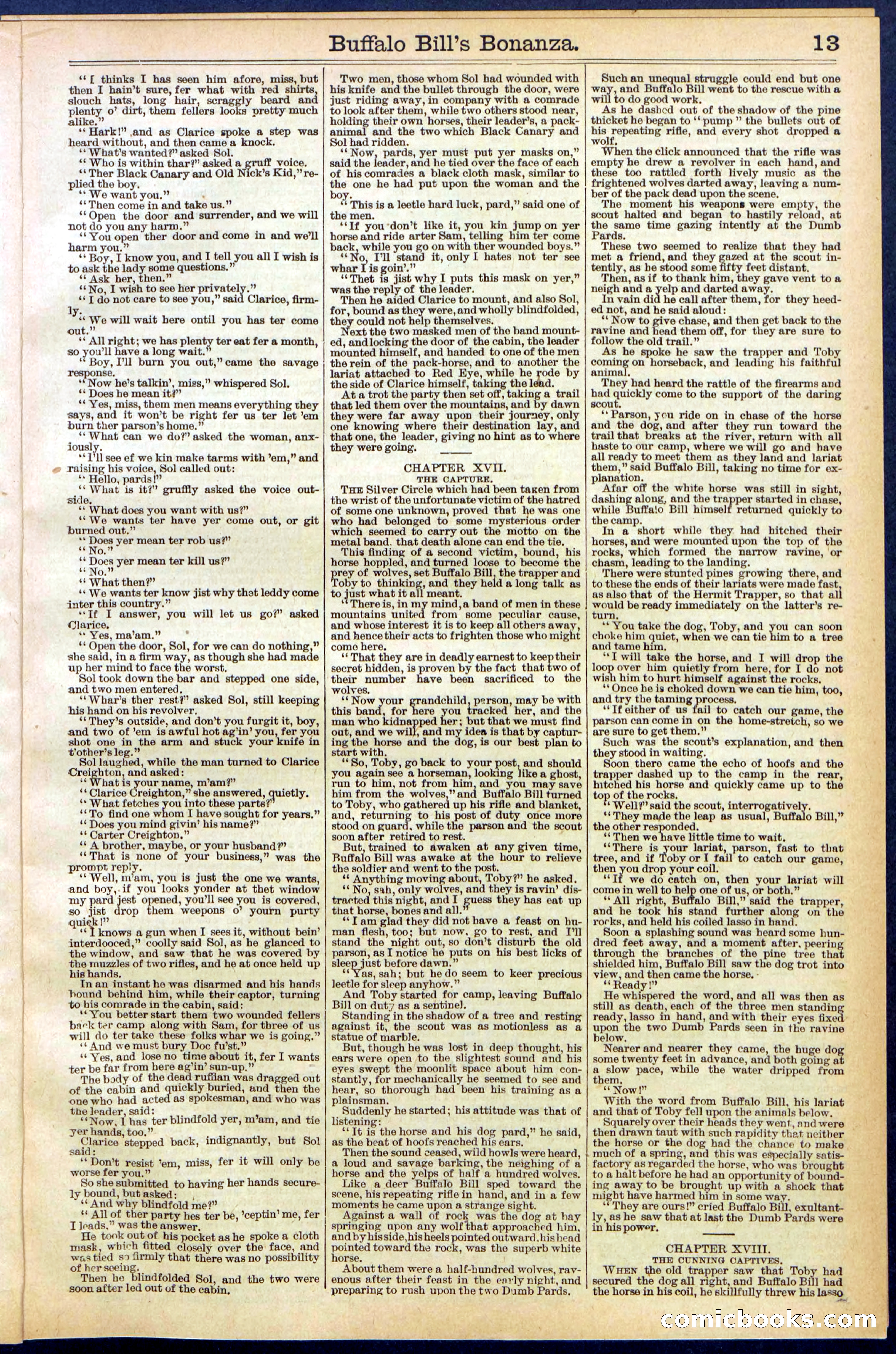 Beadle's Dime Library No. 644 — page 13 of 32