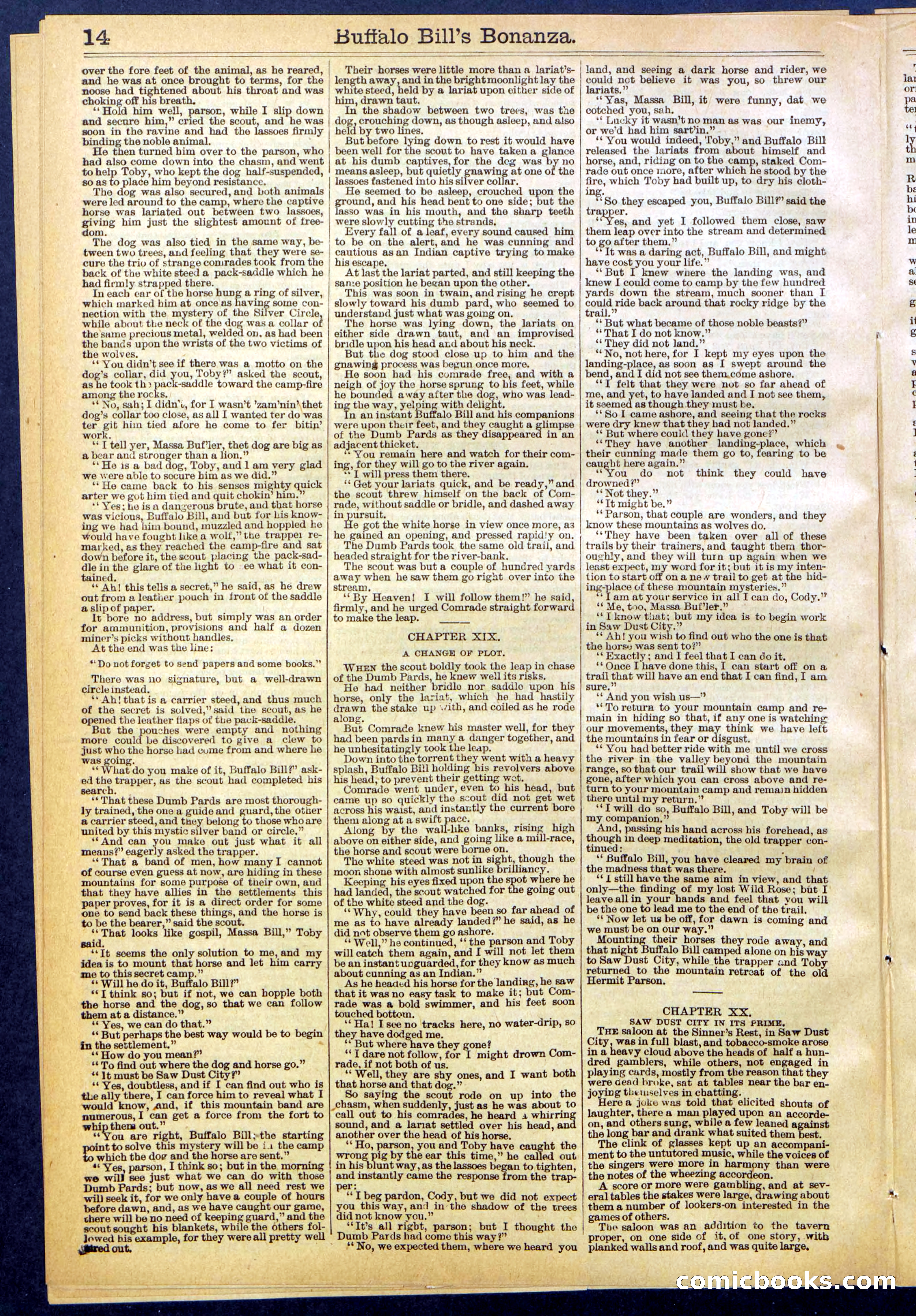 Beadle's Dime Library No. 644 — page 14 of 32
