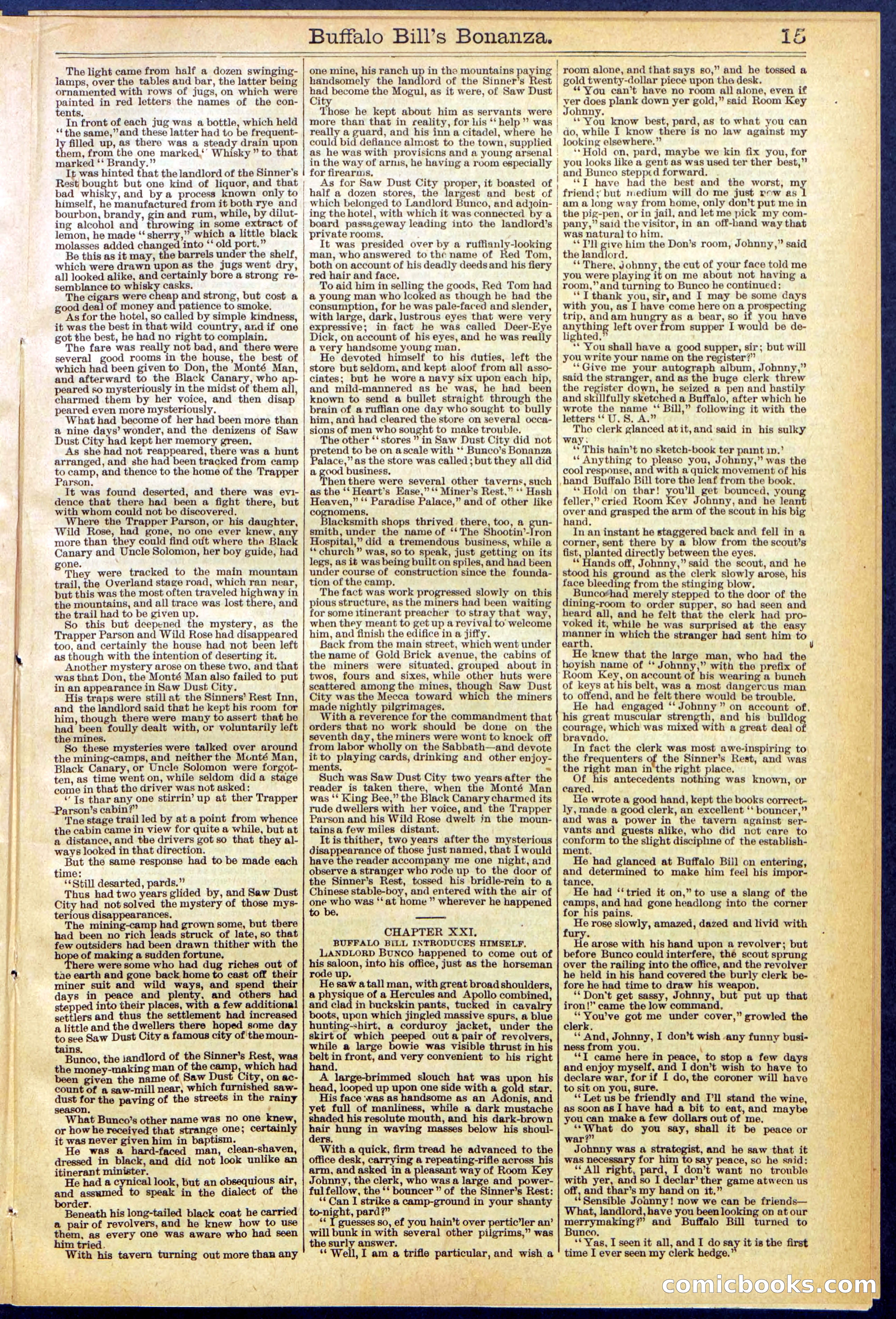 Beadle's Dime Library No. 644 — page 15 of 32