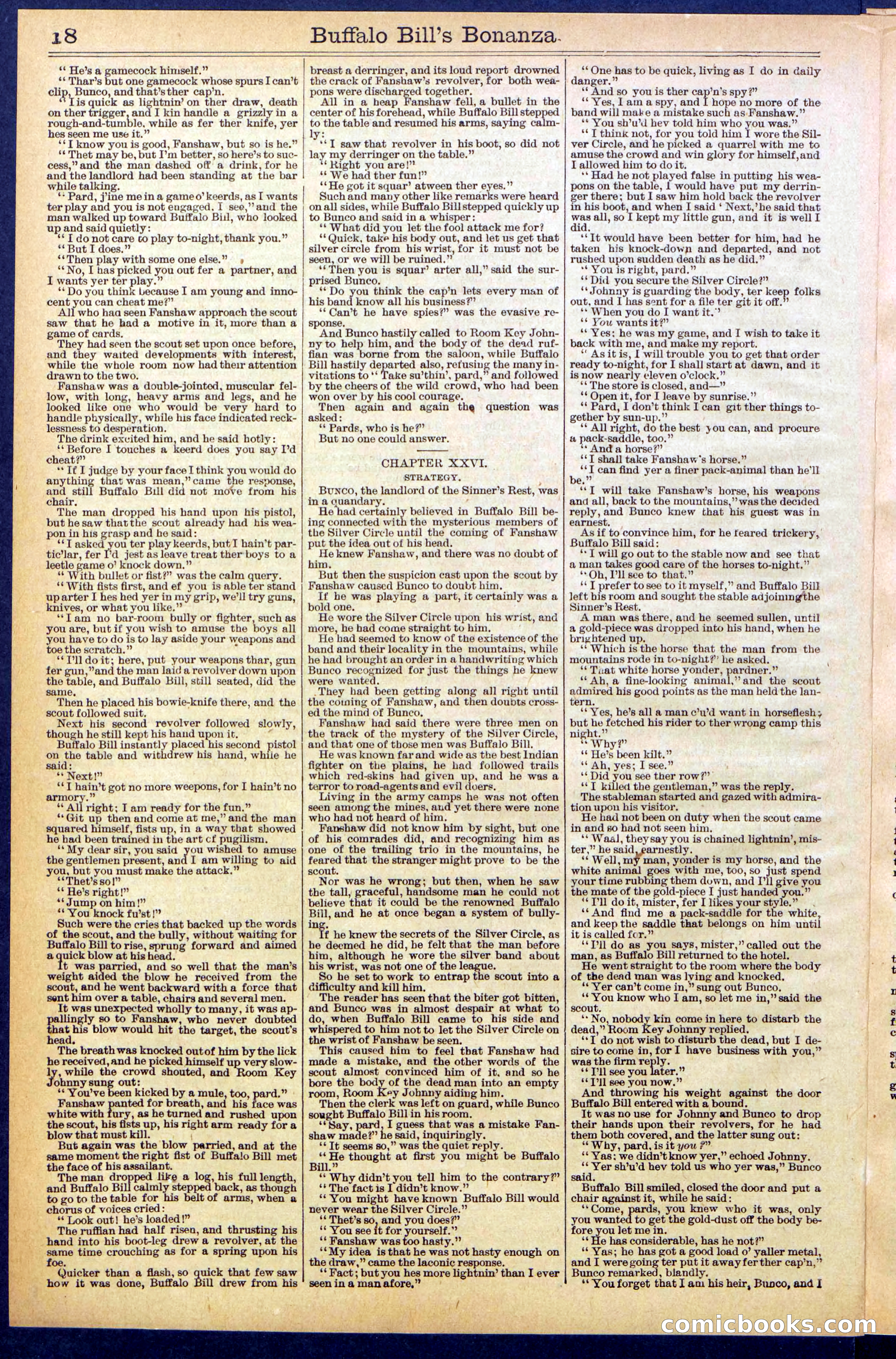 Beadle's Dime Library No. 644 — page 18 of 32