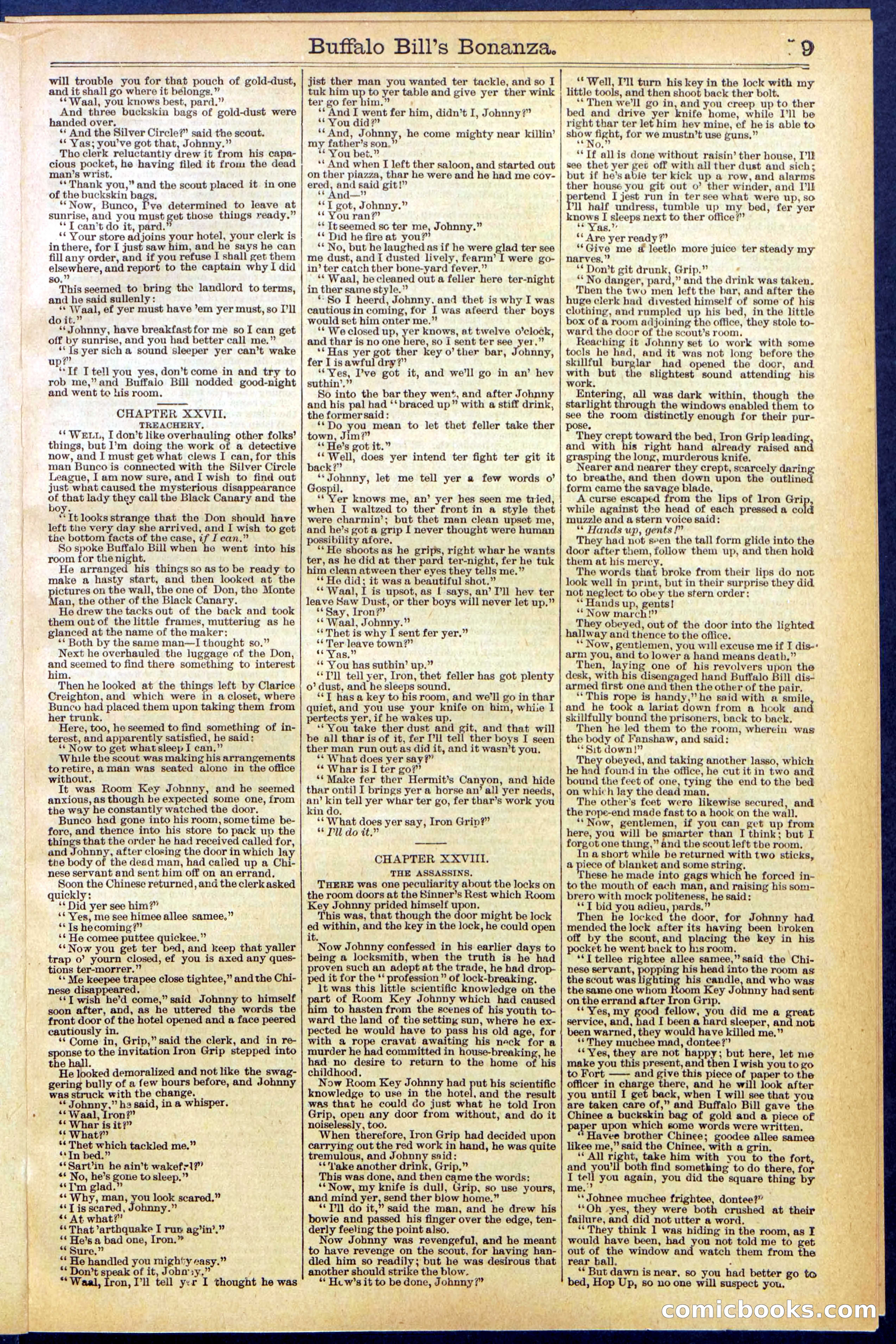 Beadle's Dime Library No. 644 — page 19 of 32