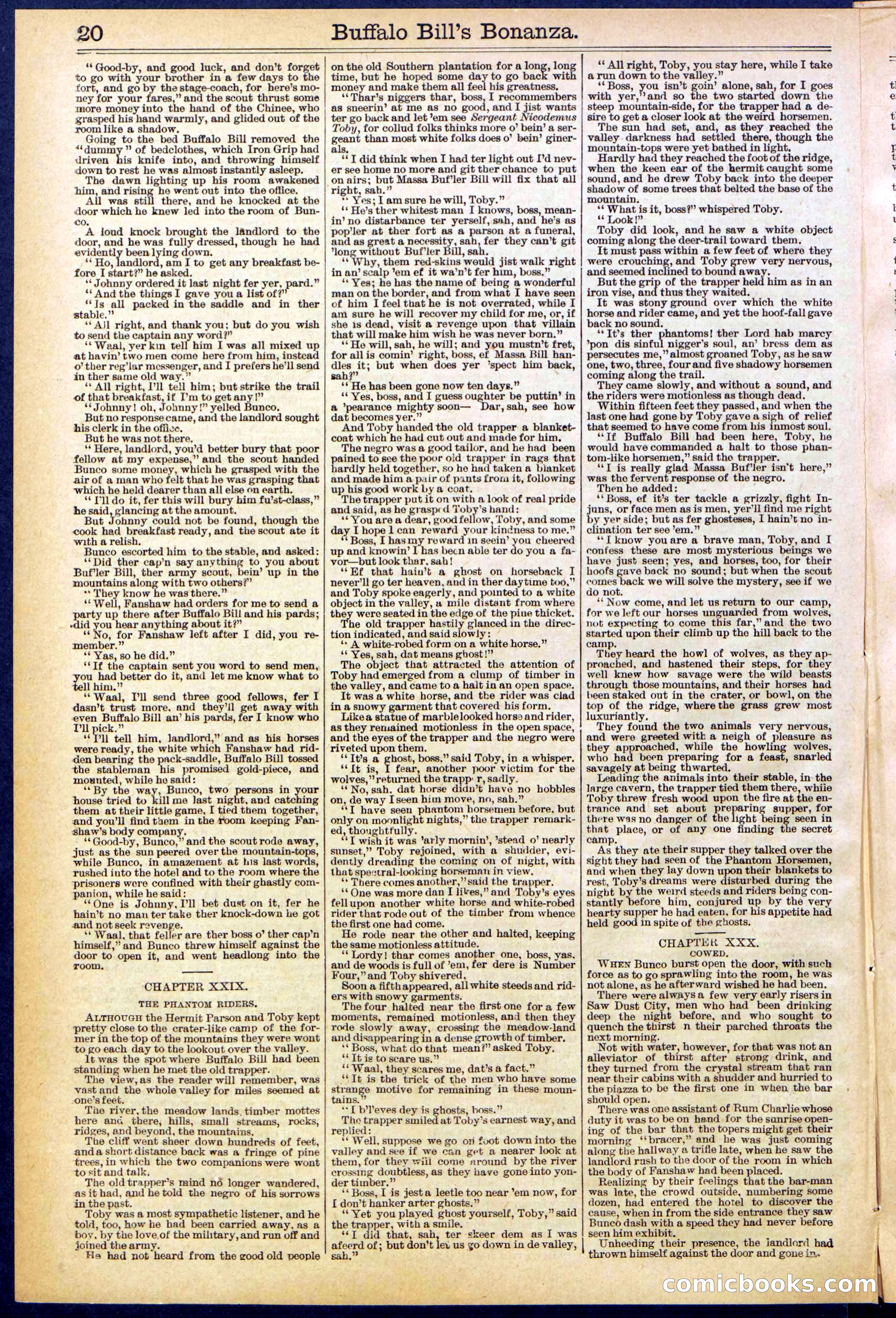 Beadle's Dime Library No. 644 — page 20 of 32