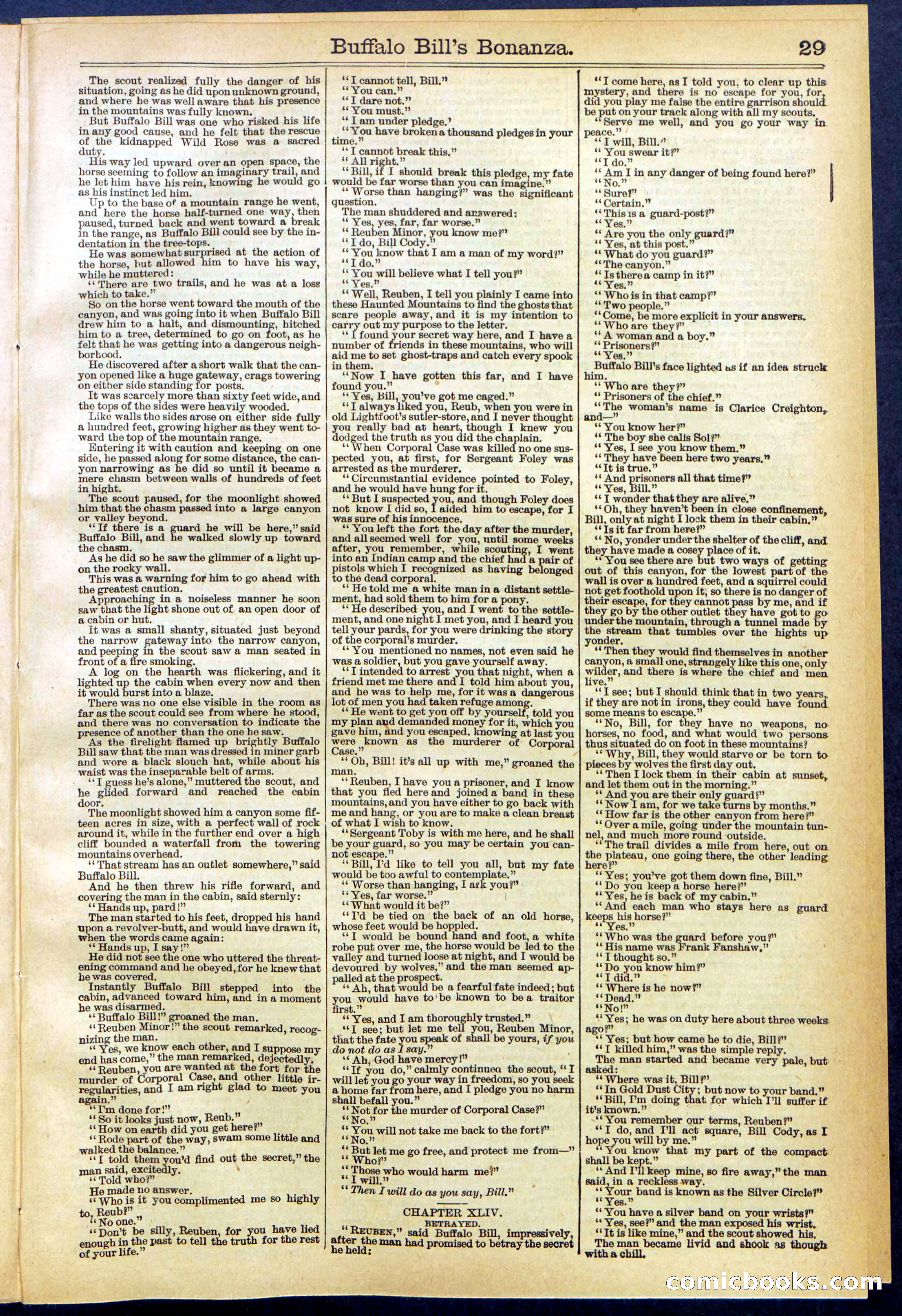 Beadle's Dime Library No. 644 — page 29 of 32