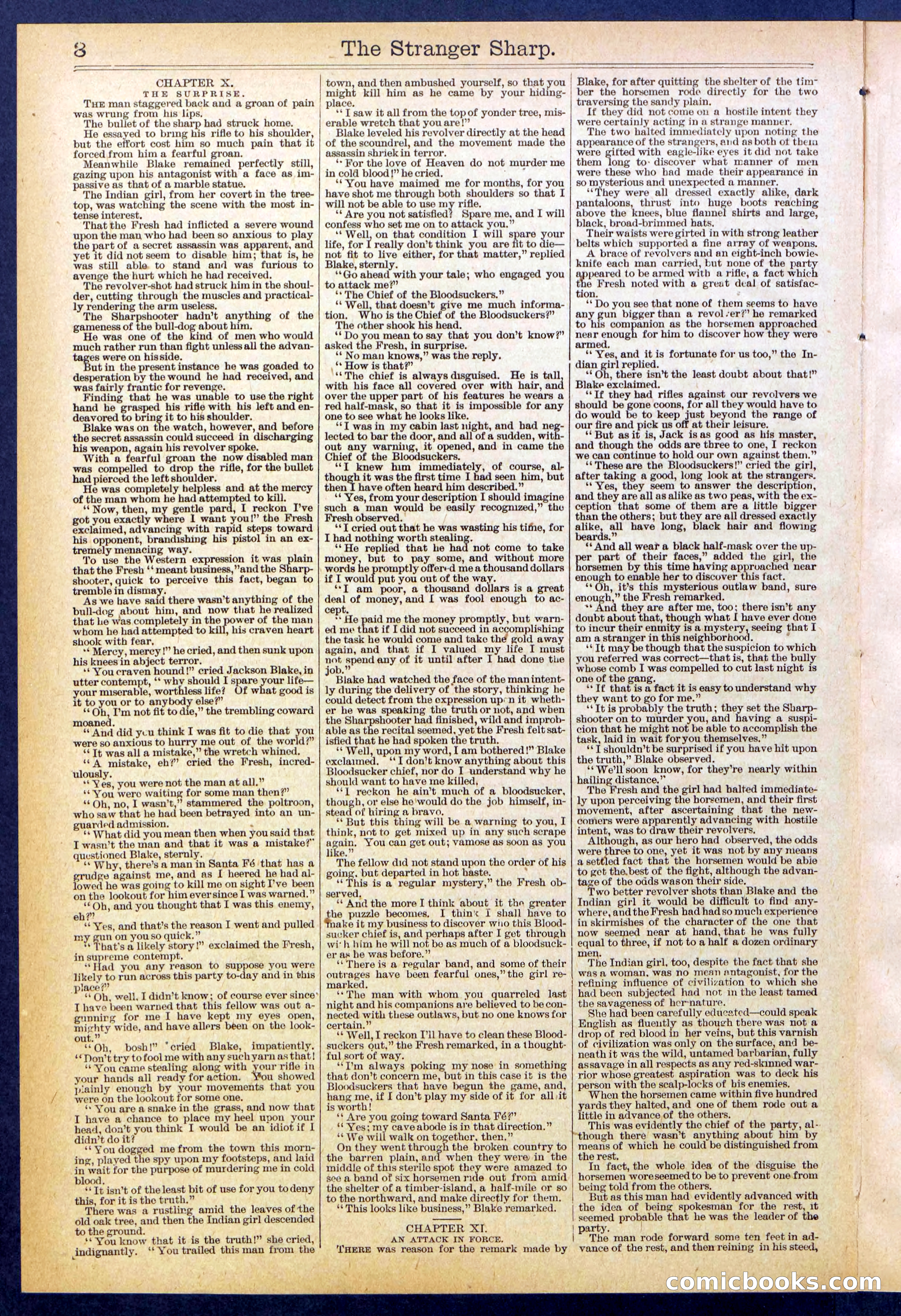 Beadle's Dime Library, No. 647 — page 8 of 32