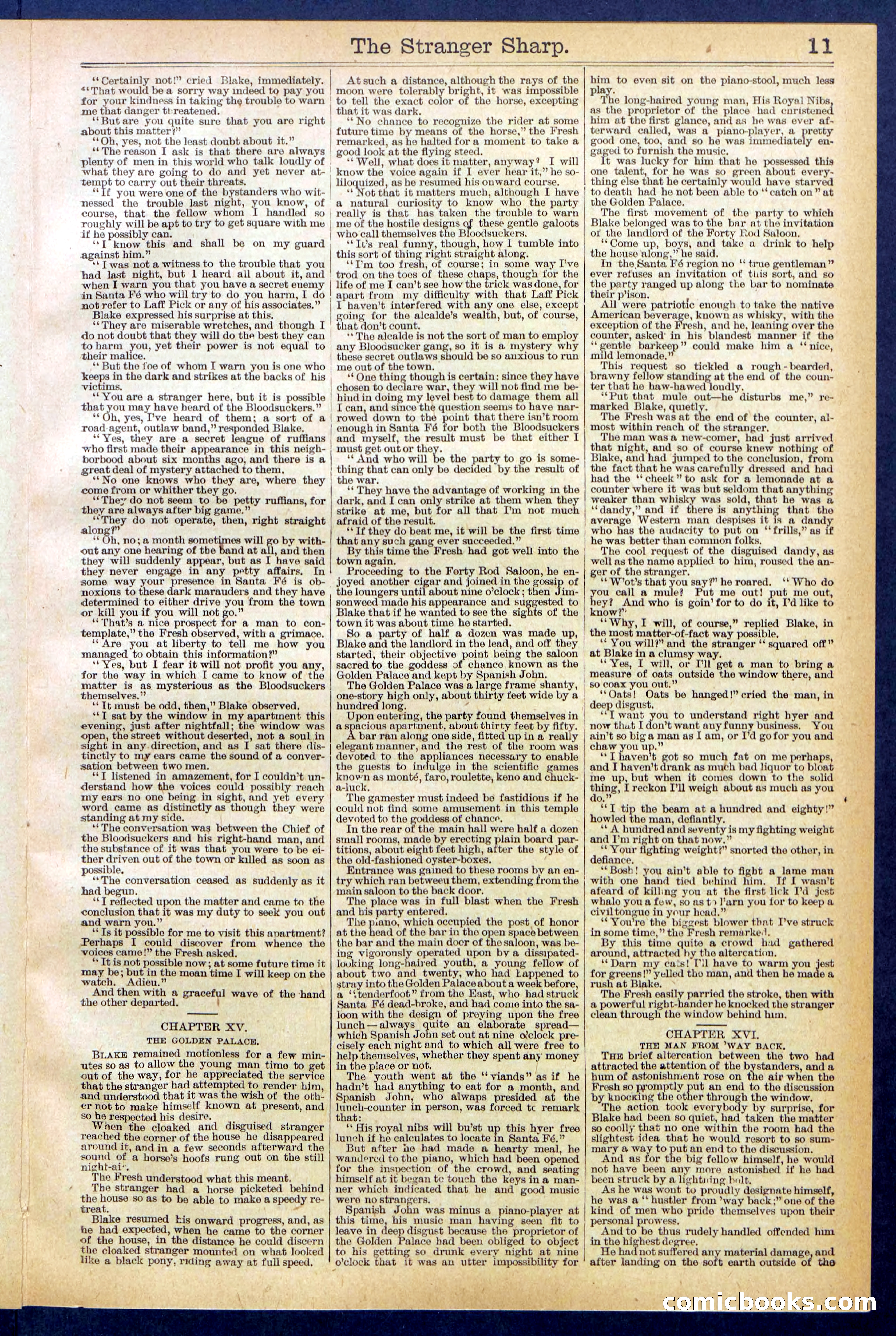 Beadle's Dime Library, No. 647 — page 11 of 32