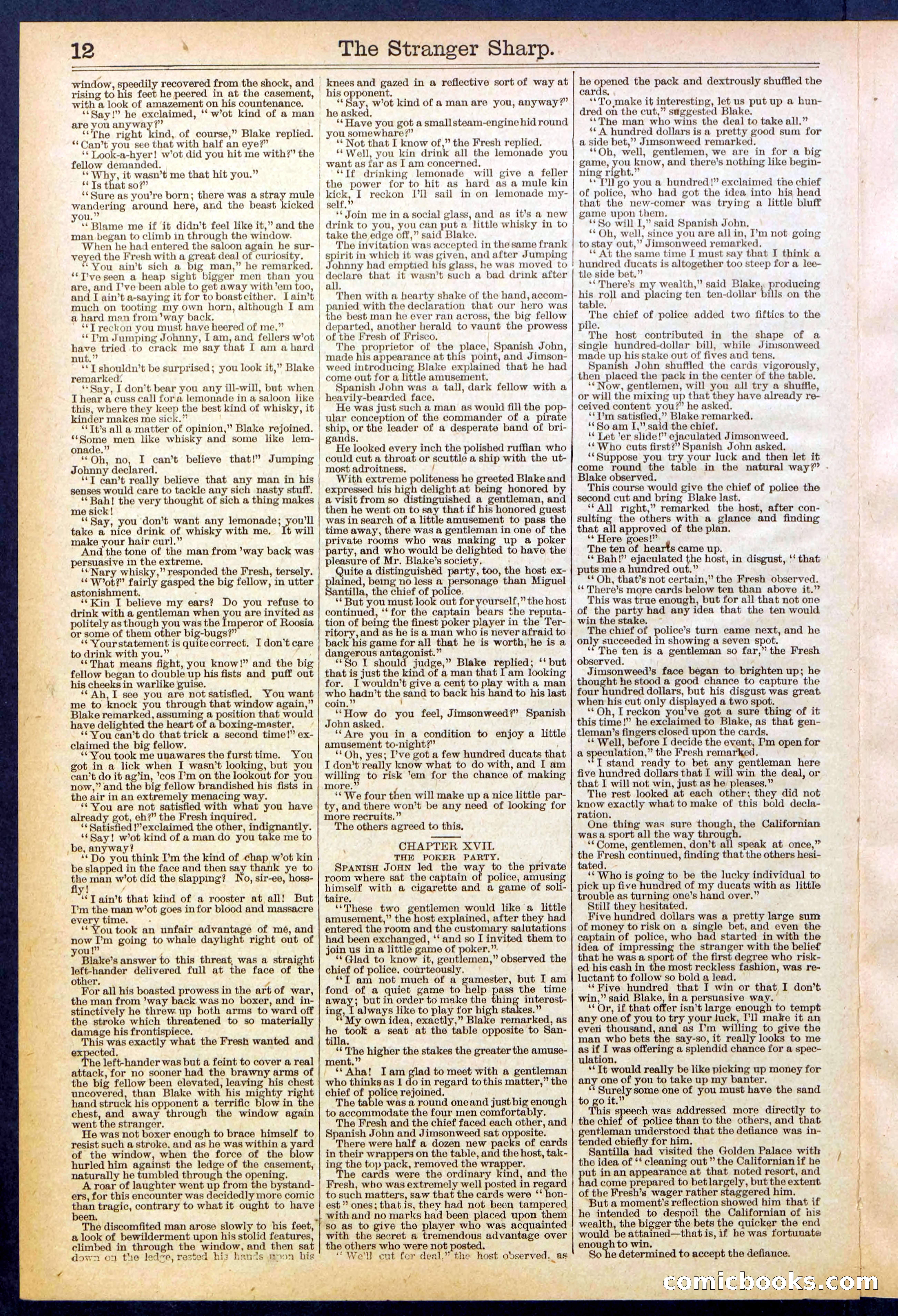 Beadle's Dime Library, No. 647 — page 12 of 32
