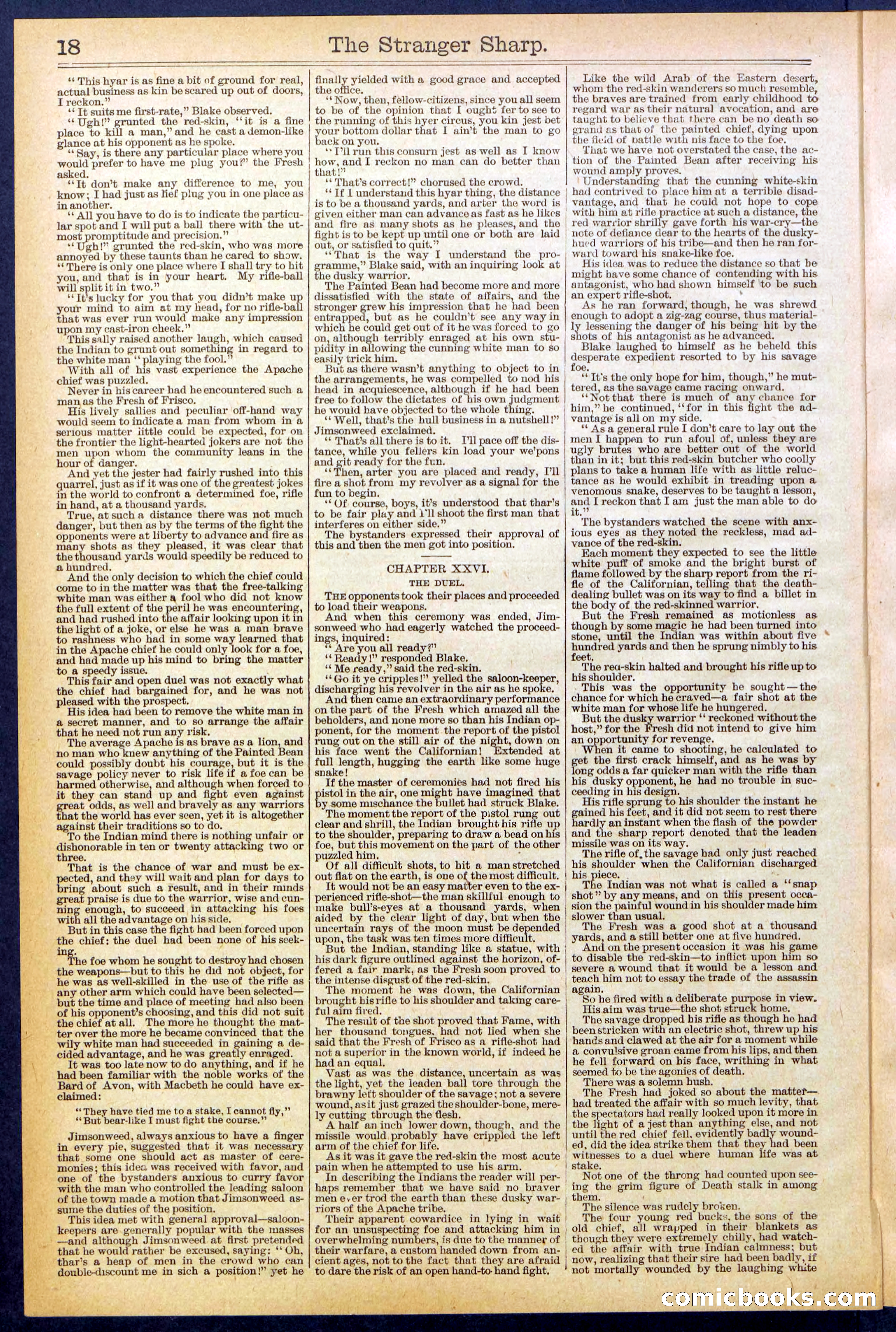 Beadle's Dime Library, No. 647 — page 18 of 32