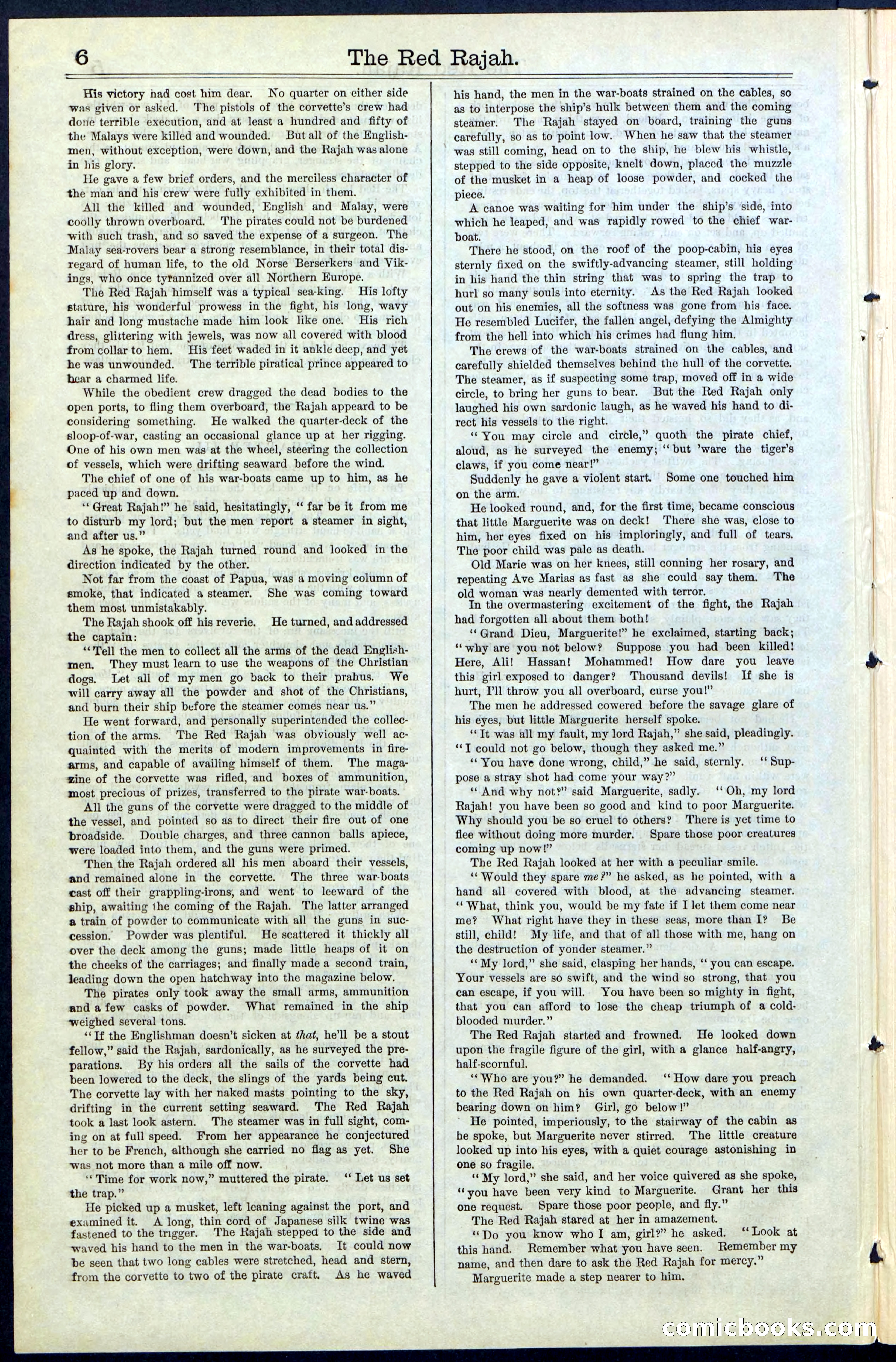 Beadle's Dime Library No. 65 — page 6 of 40