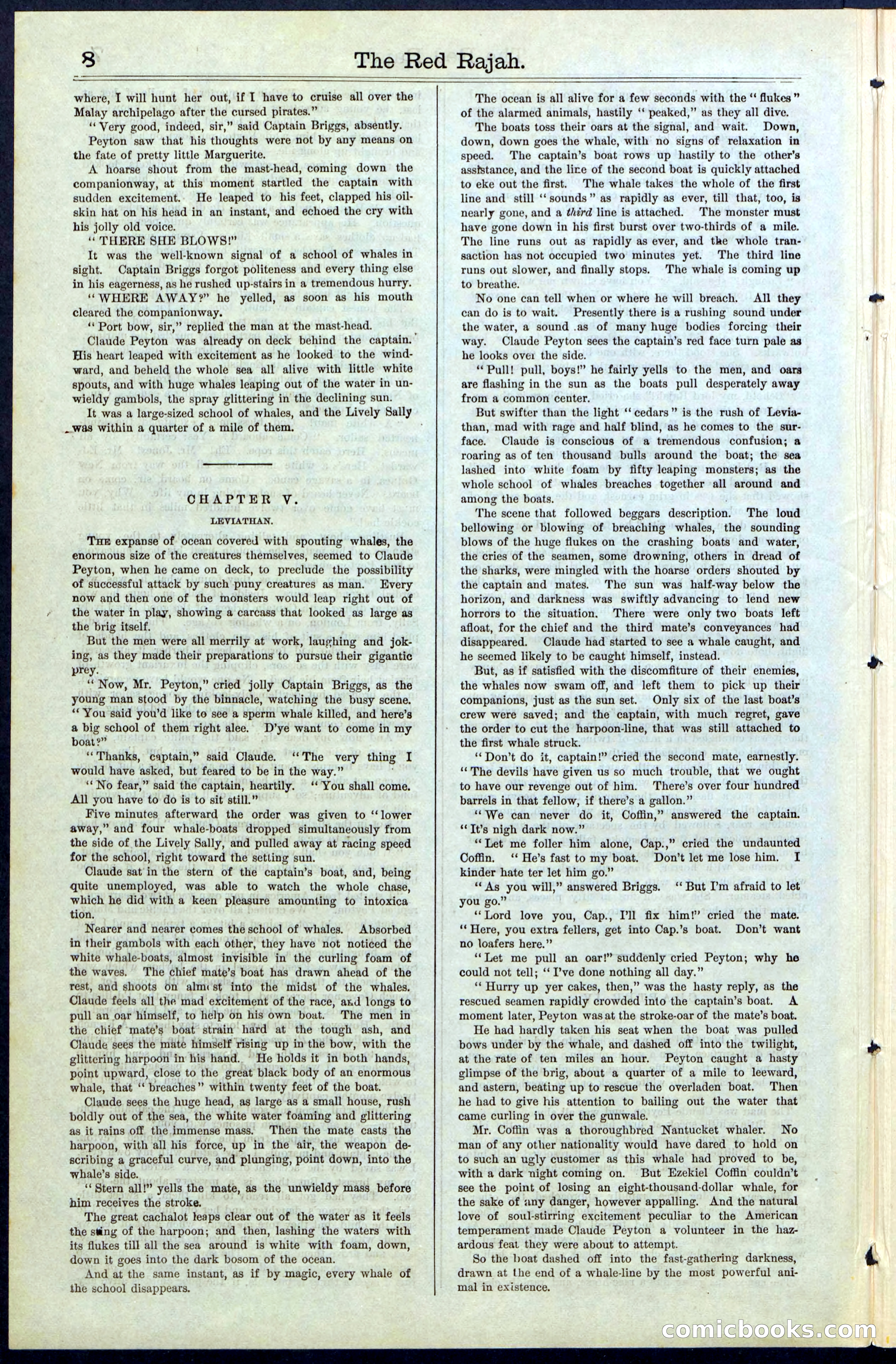 Beadle's Dime Library No. 65 — page 8 of 40