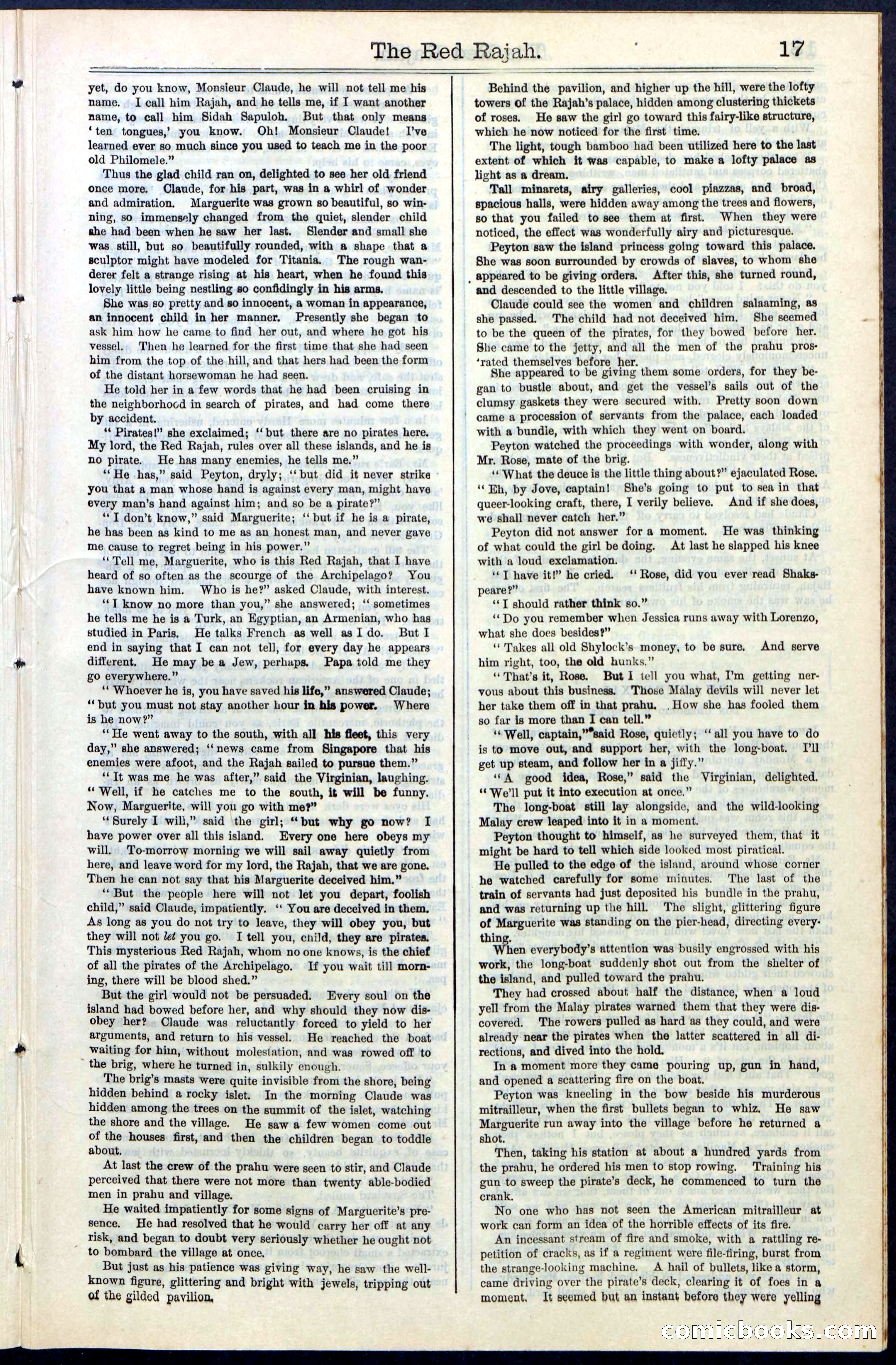Beadle's Dime Library No. 65 — page 17 of 40