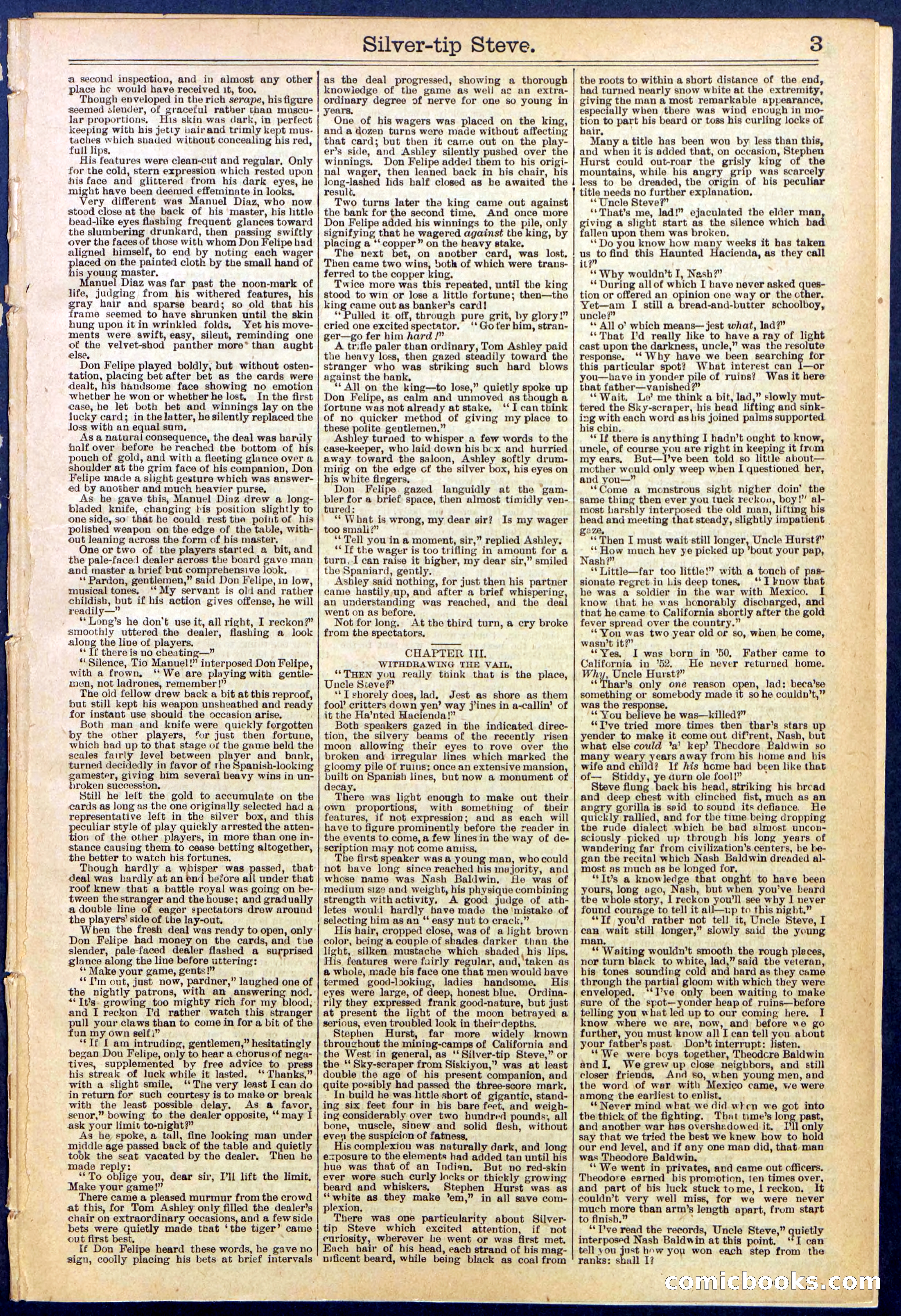 Beadle's New York Dime Library, No. 651 — page 3 of 32