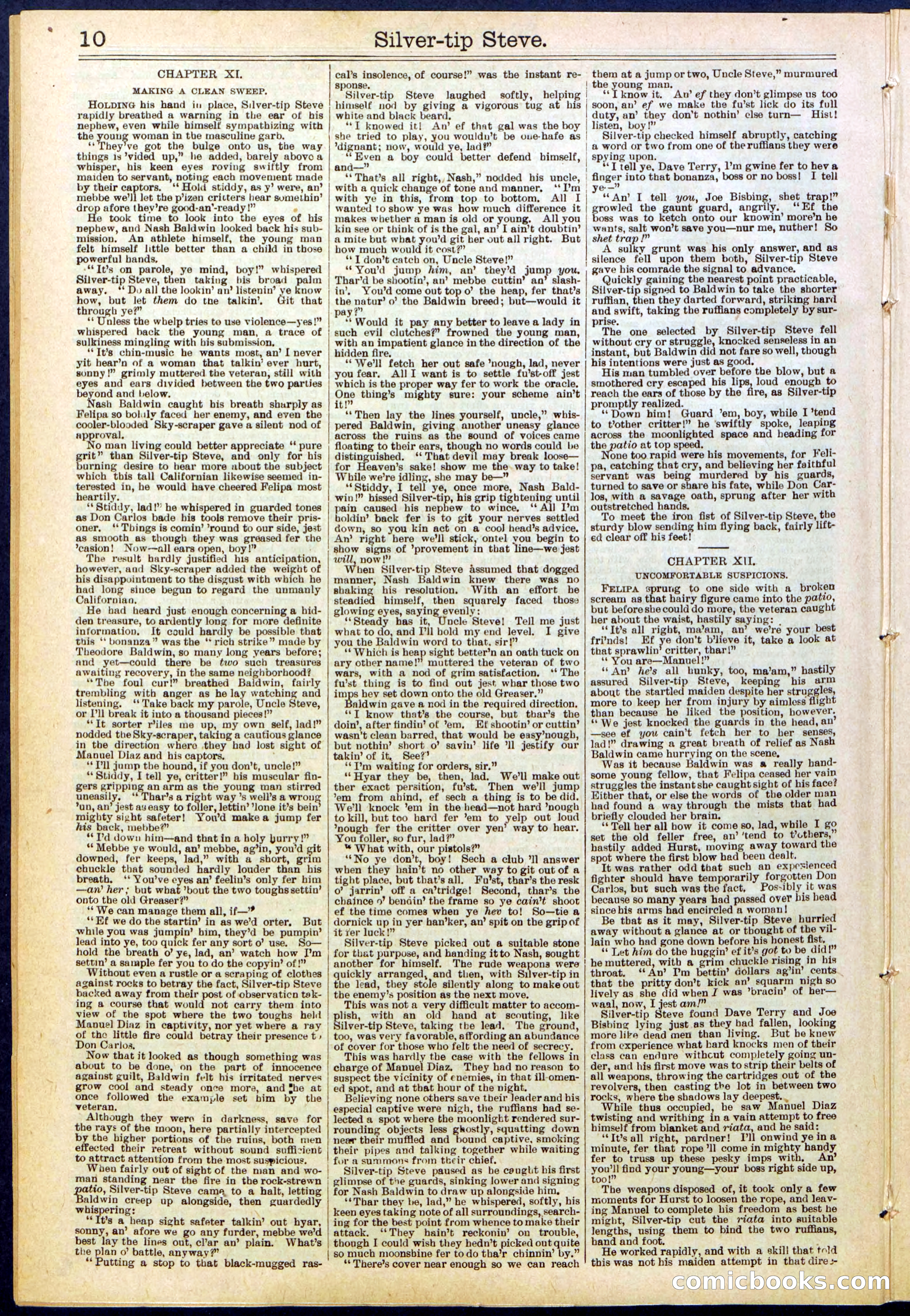 Beadle's New York Dime Library, No. 651 — page 10 of 32