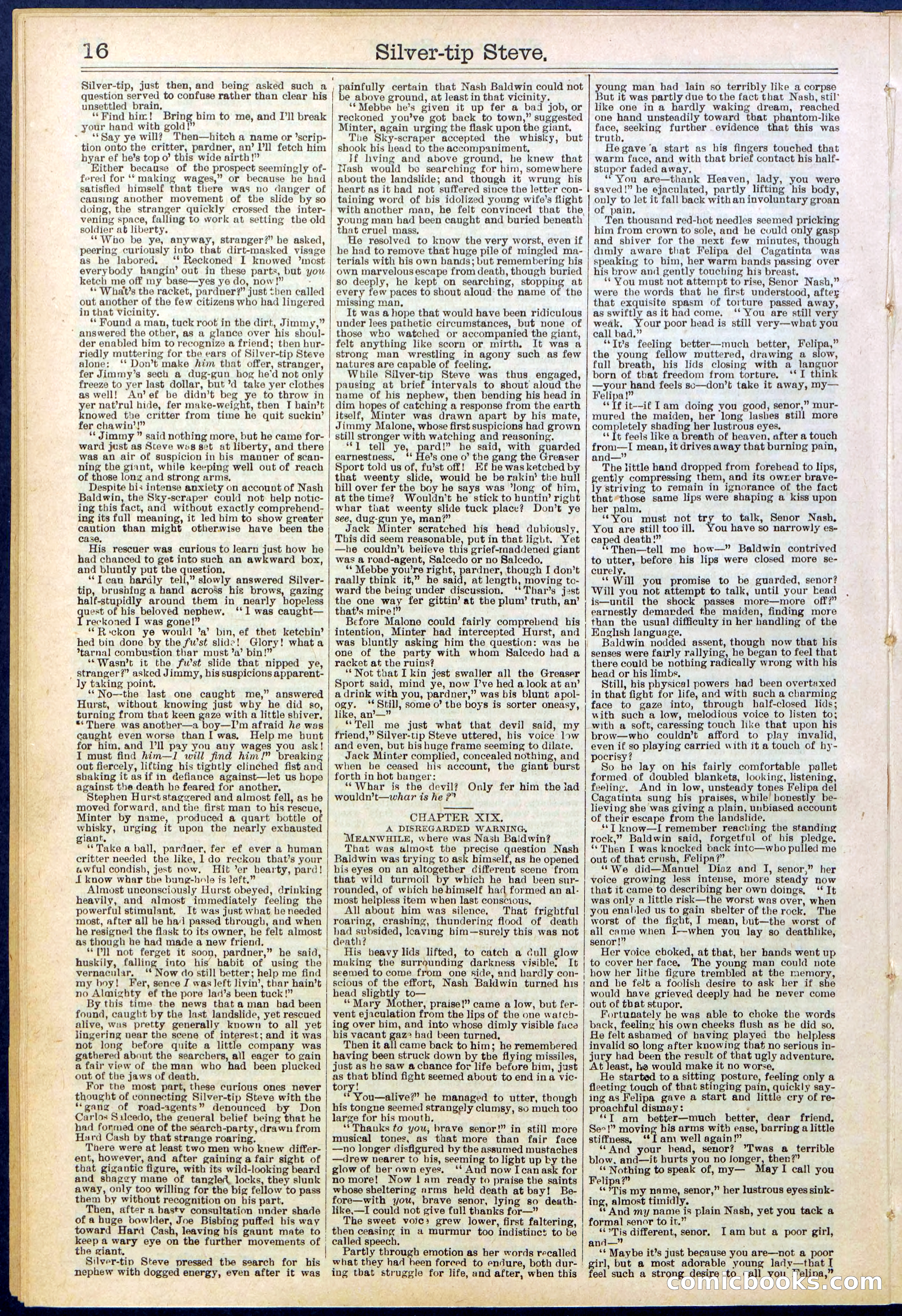 Beadle's New York Dime Library, No. 651 — page 16 of 32