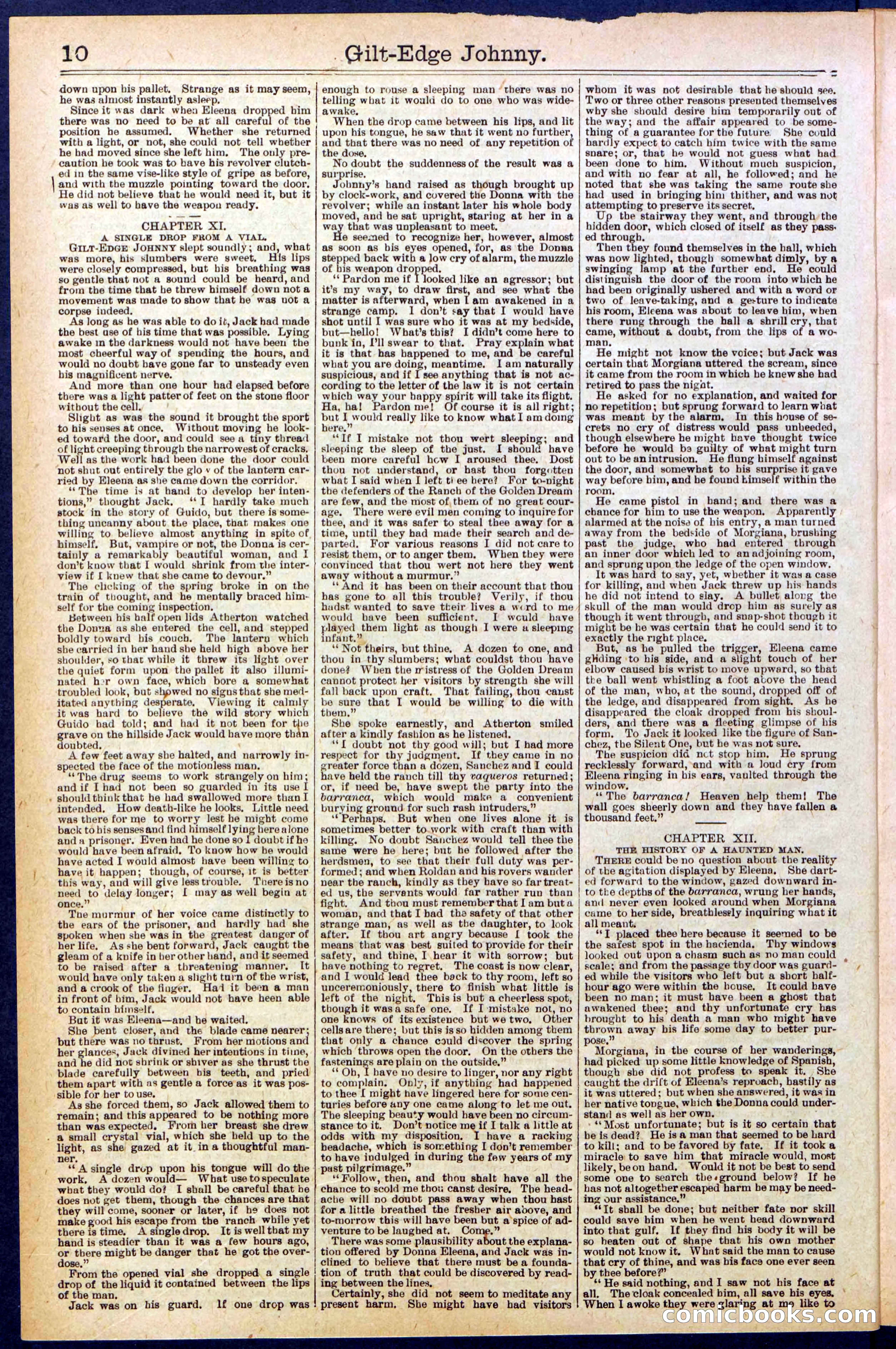 Beadle's New York Dime Library No. 659 — page 10 of 32