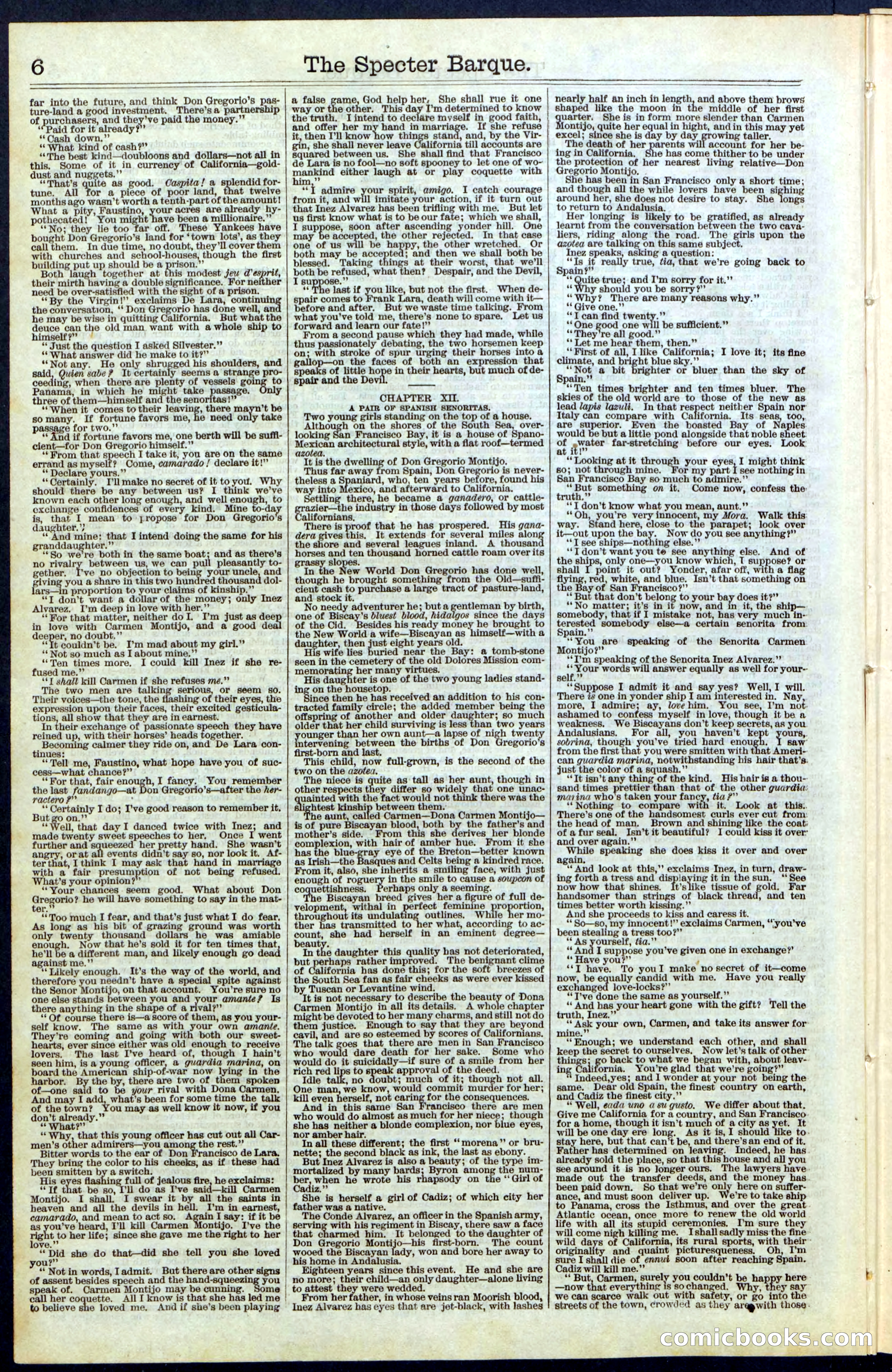 Beadle's New York Dime Library, No. 66 — page 6 of 40