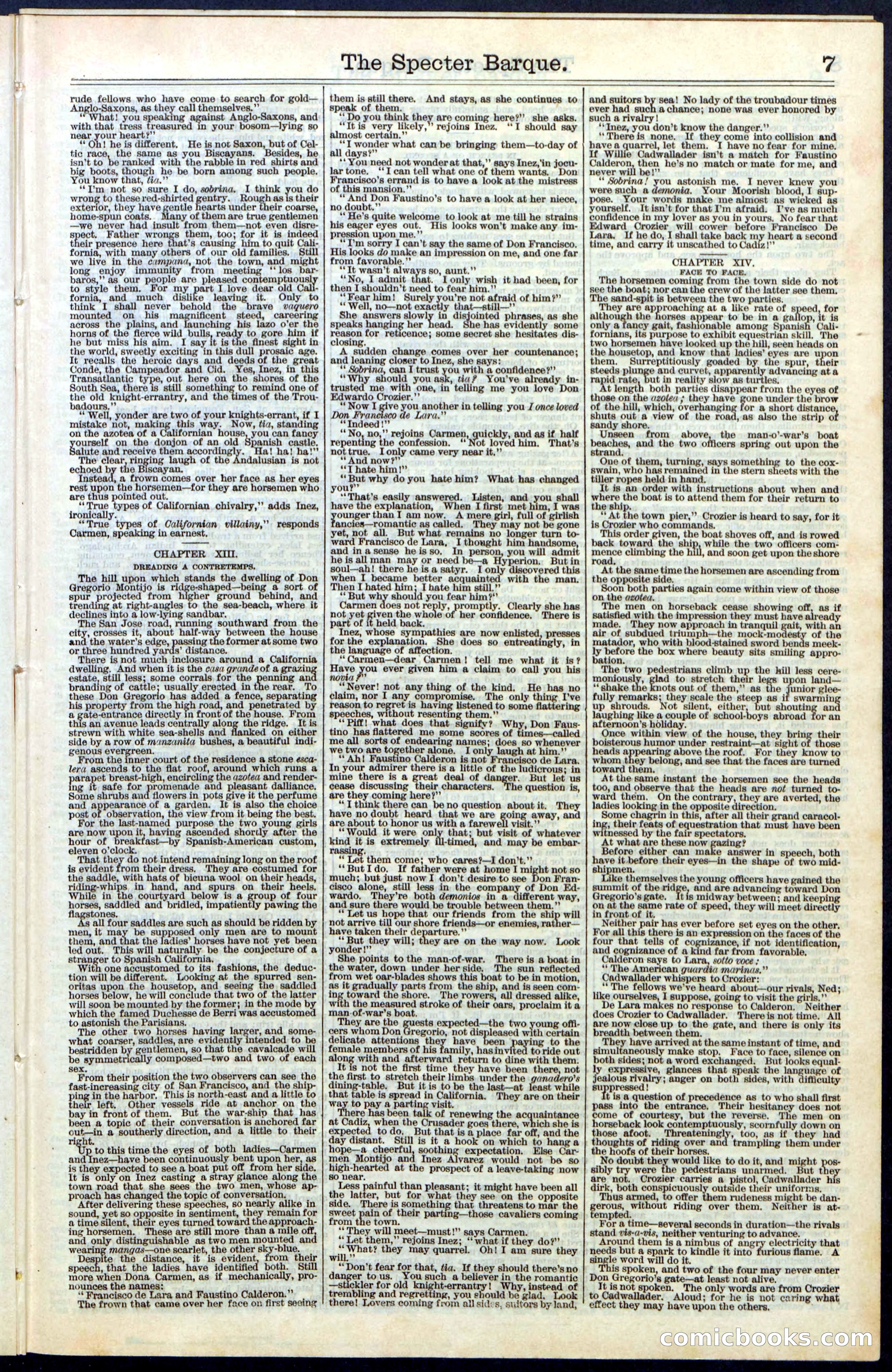 Beadle's New York Dime Library, No. 66 — page 7 of 40