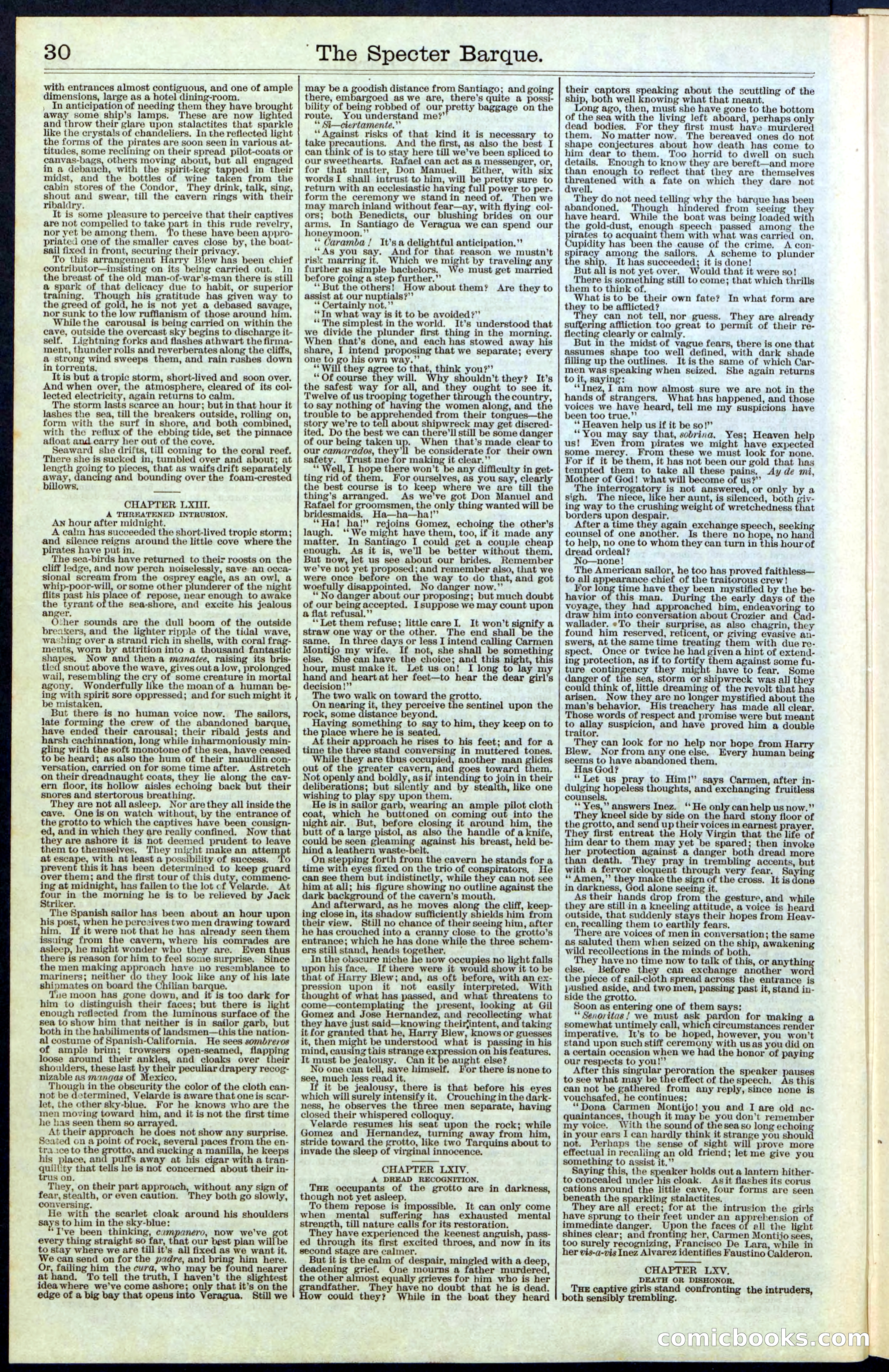 Beadle's New York Dime Library, No. 66 — page 30 of 40