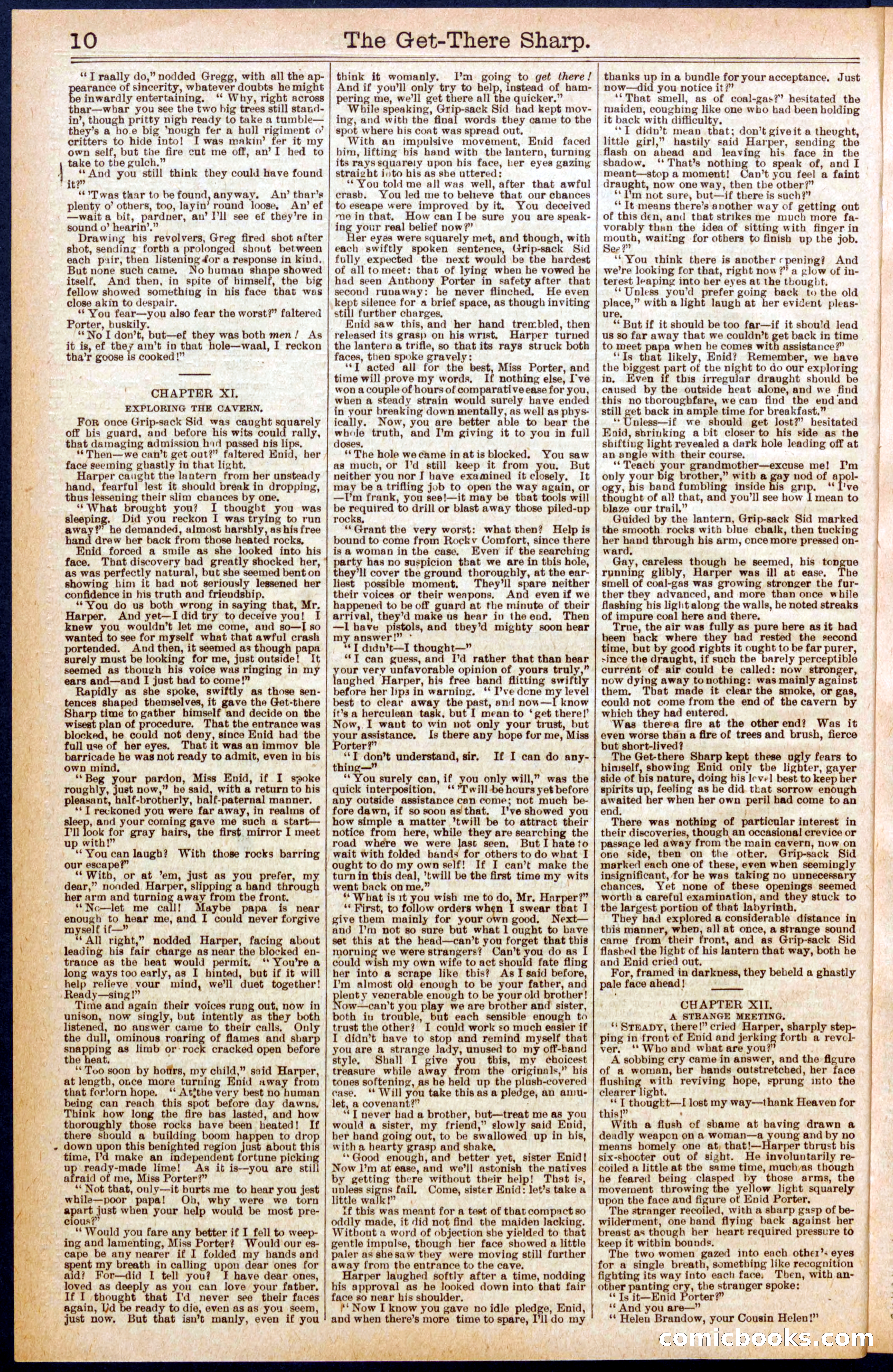 Beadle's Dime Library No. 661 — page 10 of 32
