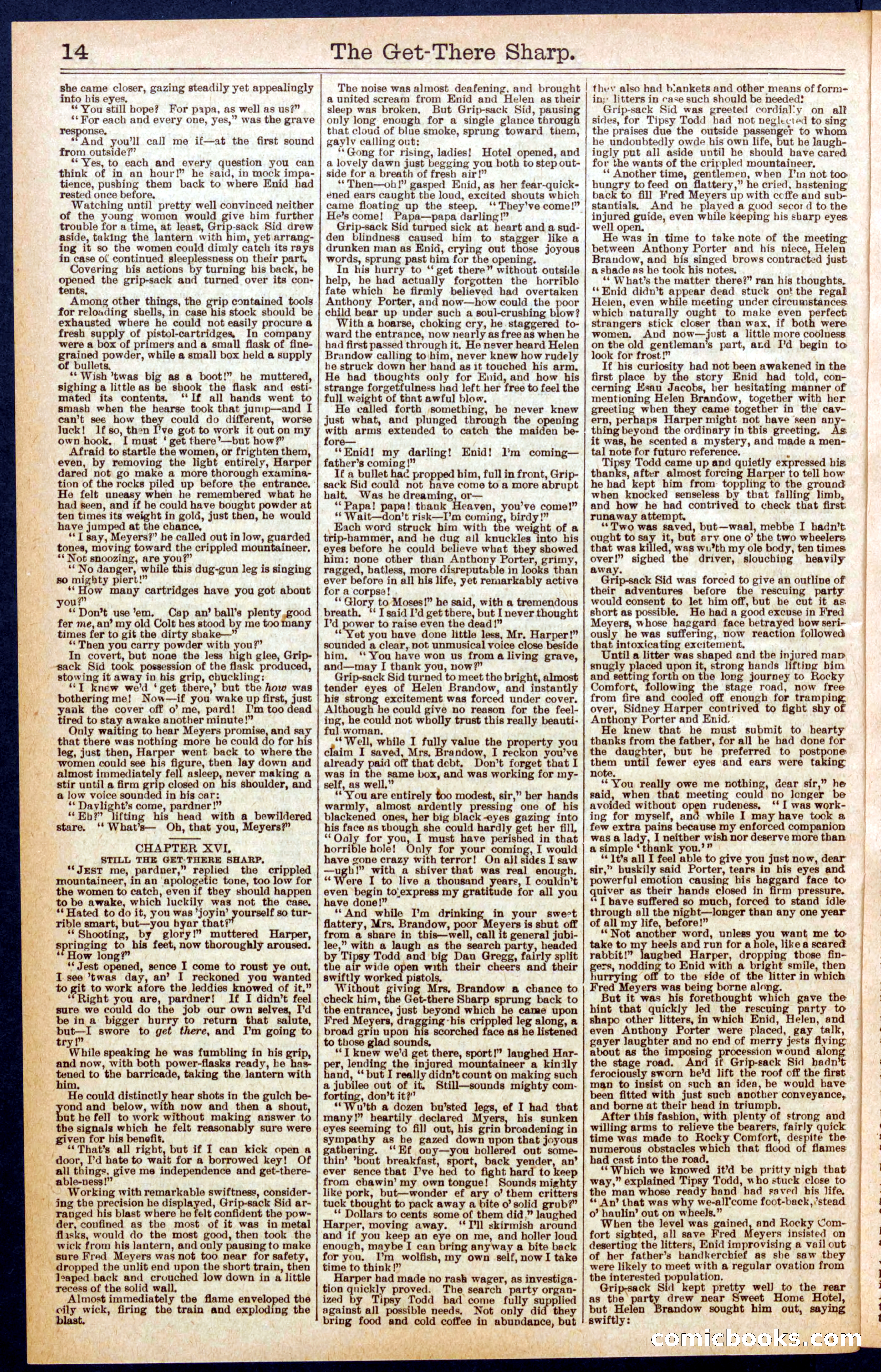 Beadle's Dime Library No. 661 — page 14 of 32