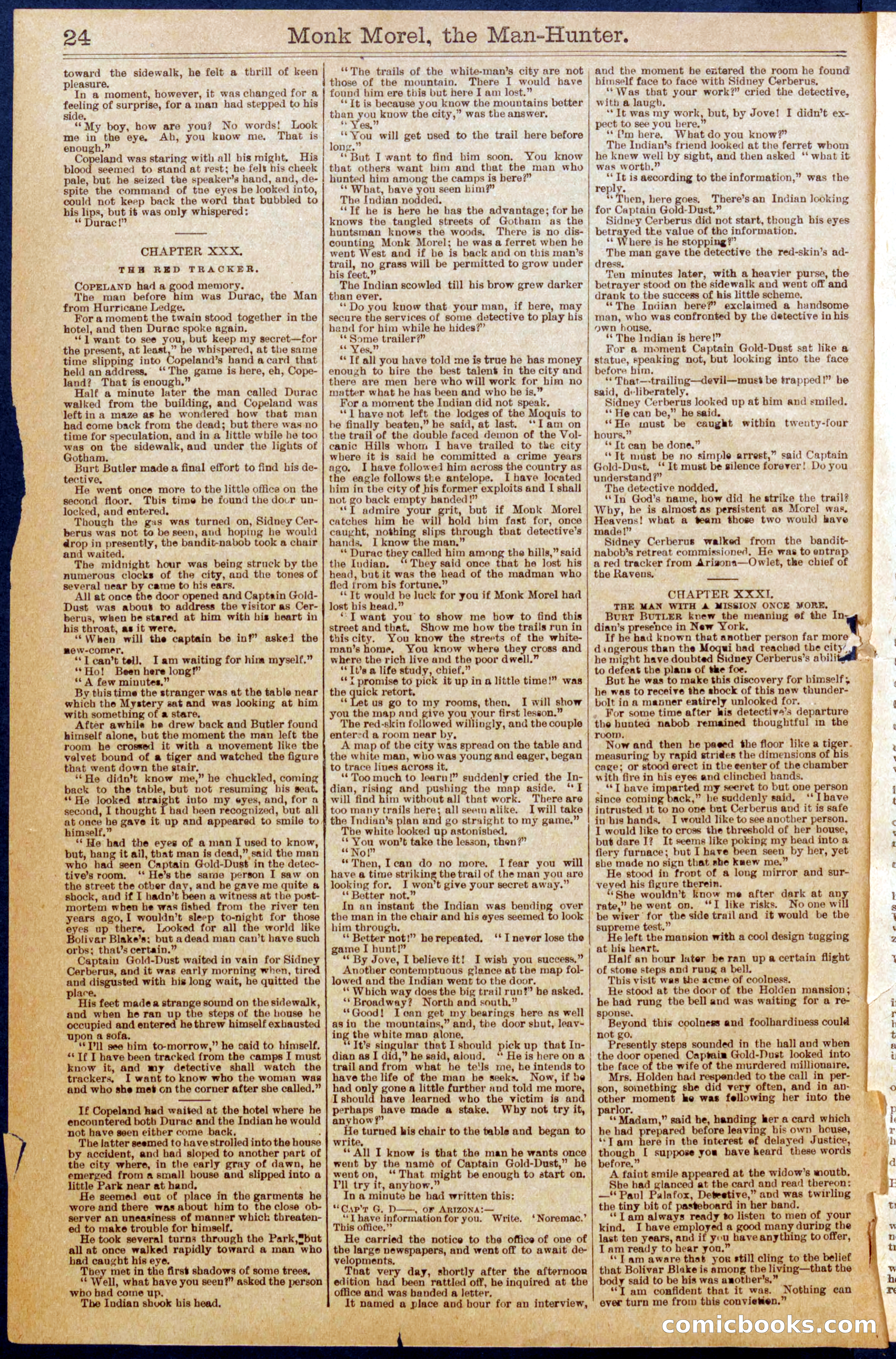 Beadle's New York Dime Library No. 664 — page 24 of 32