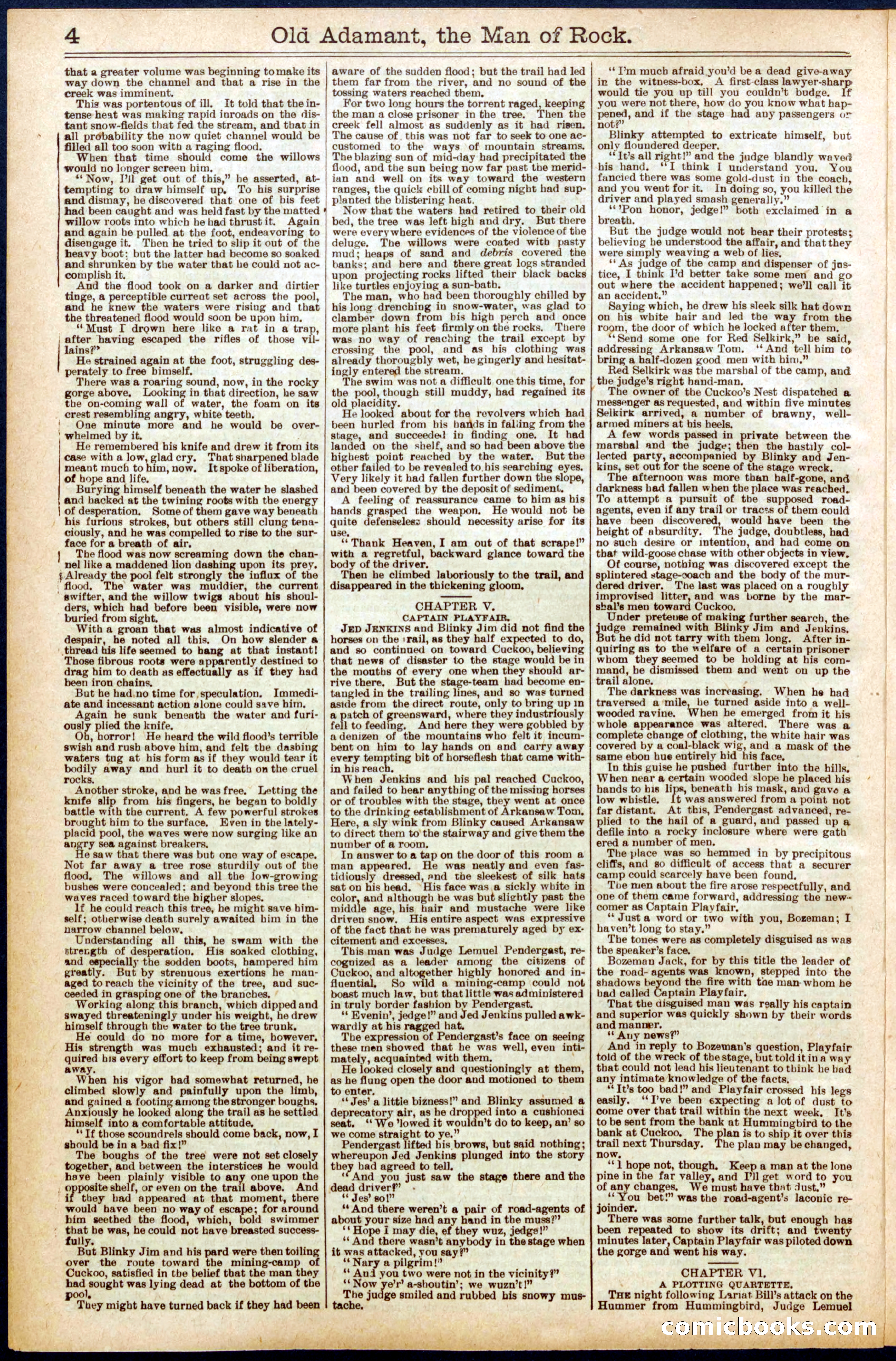 Beadle's Dime Library No. 666 — page 4 of 32