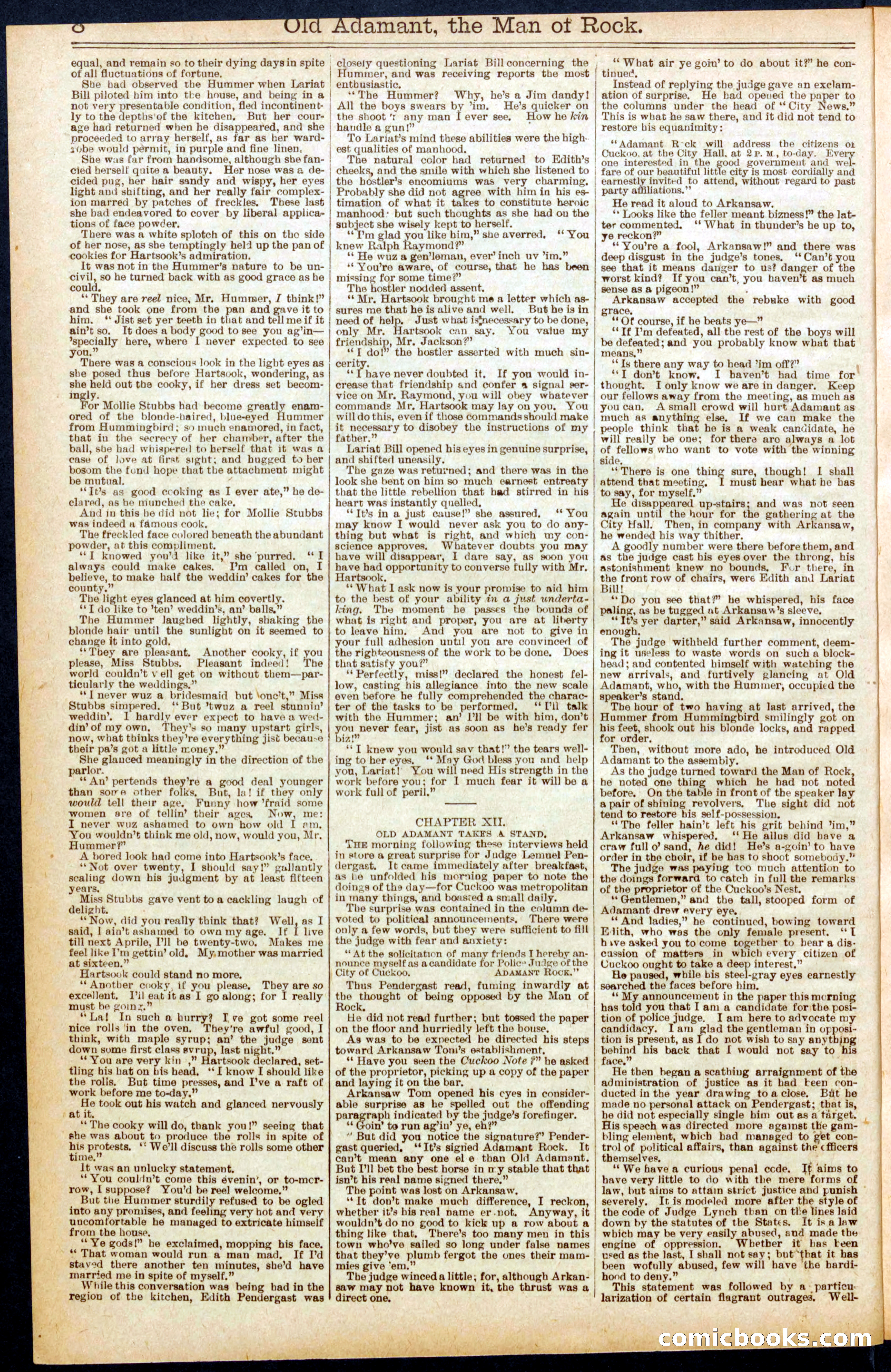 Beadle's Dime Library No. 666 — page 8 of 32