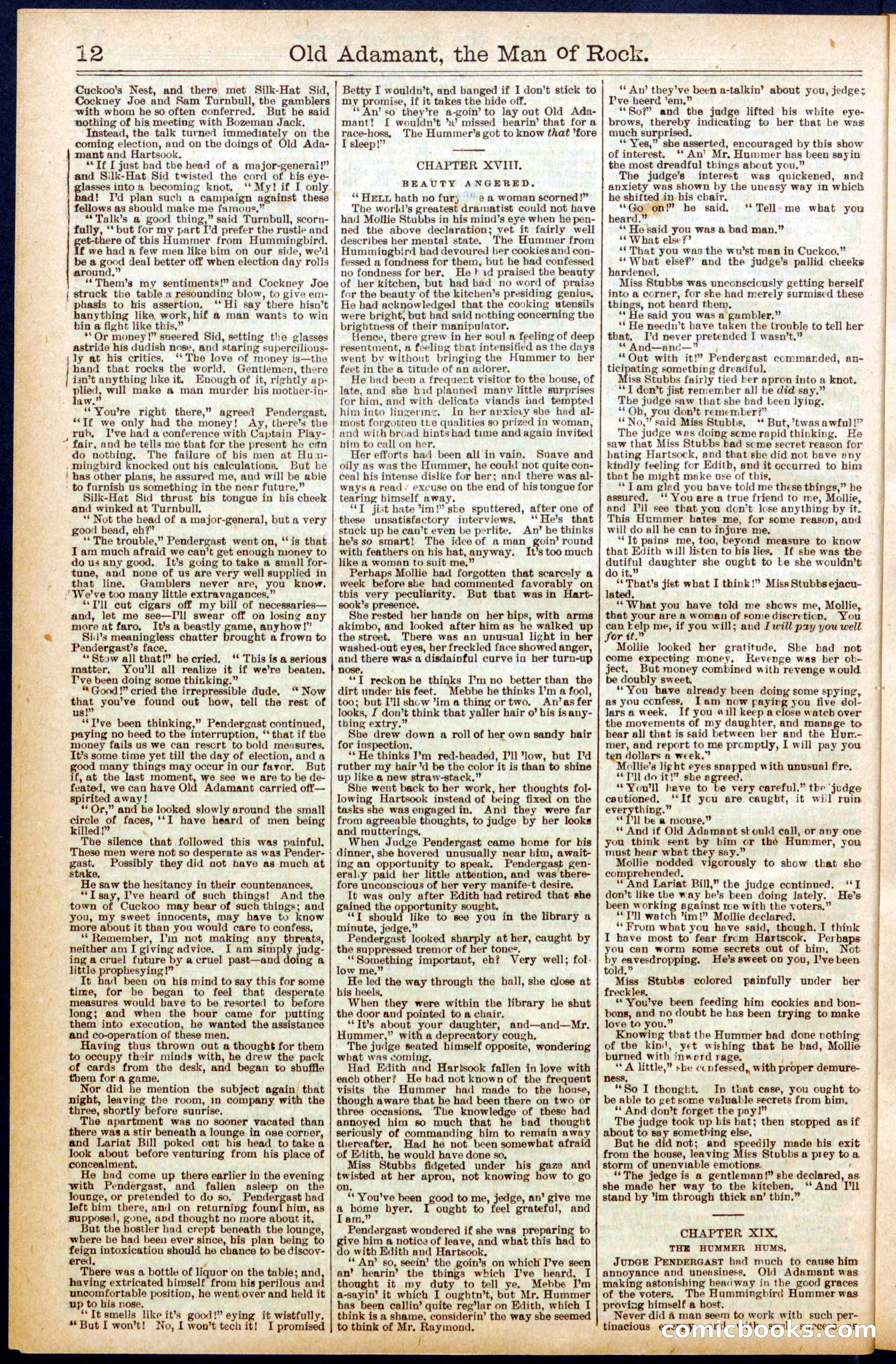 Beadle's Dime Library No. 666 — page 12 of 32
