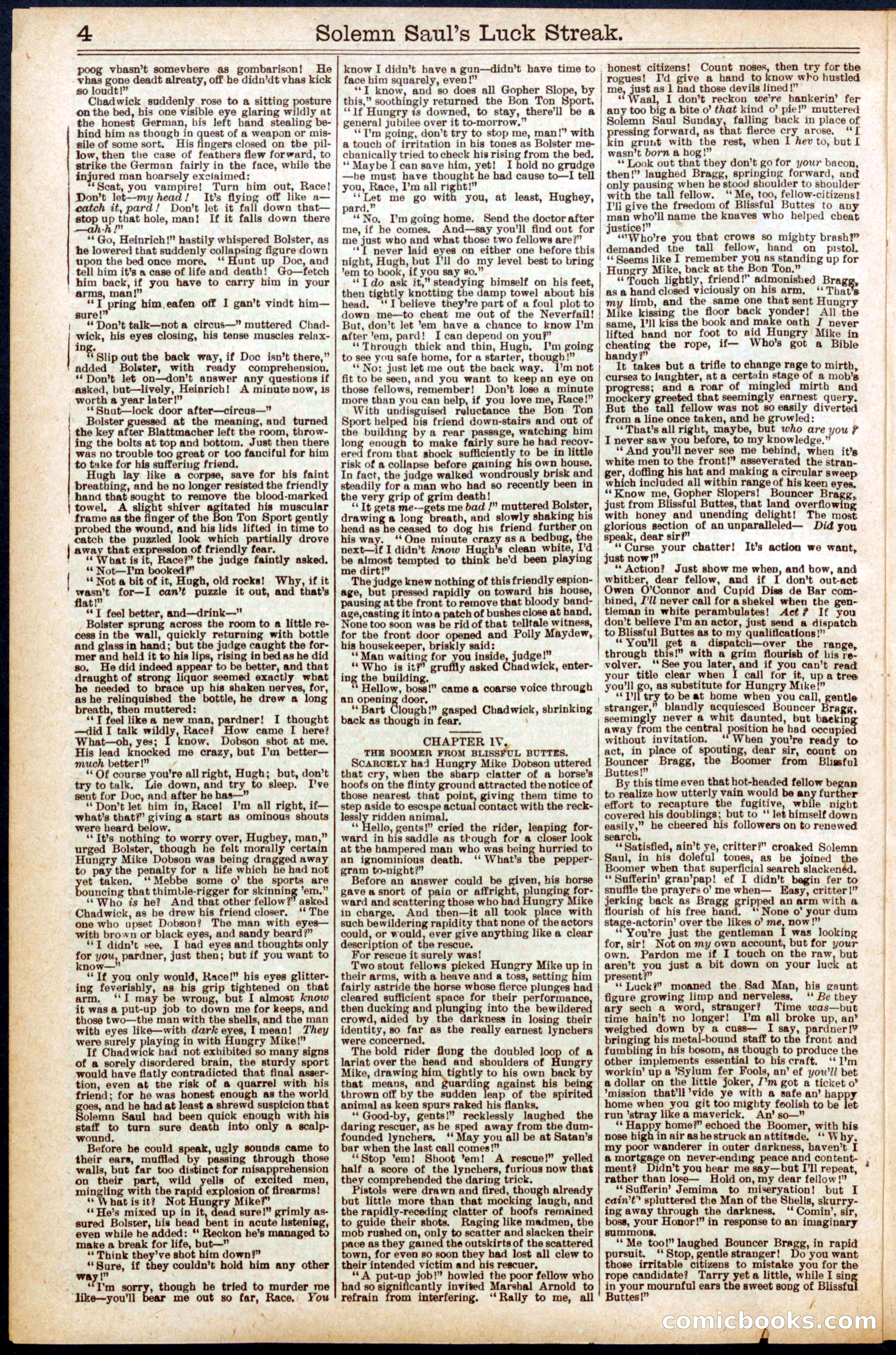 Beadle's New York Dime Library No. 668 — page 4 of 32