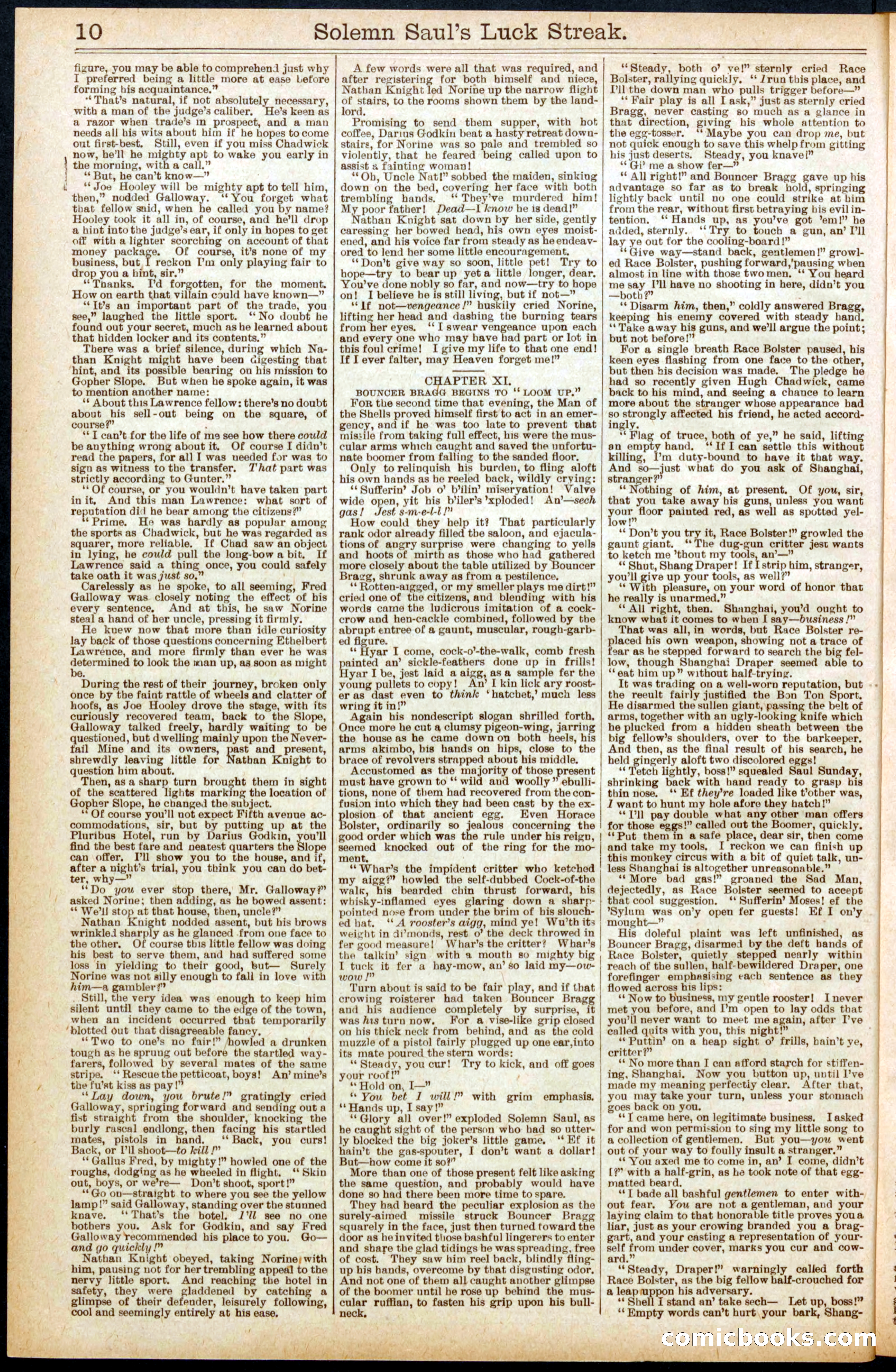 Beadle's New York Dime Library No. 668 — page 10 of 32