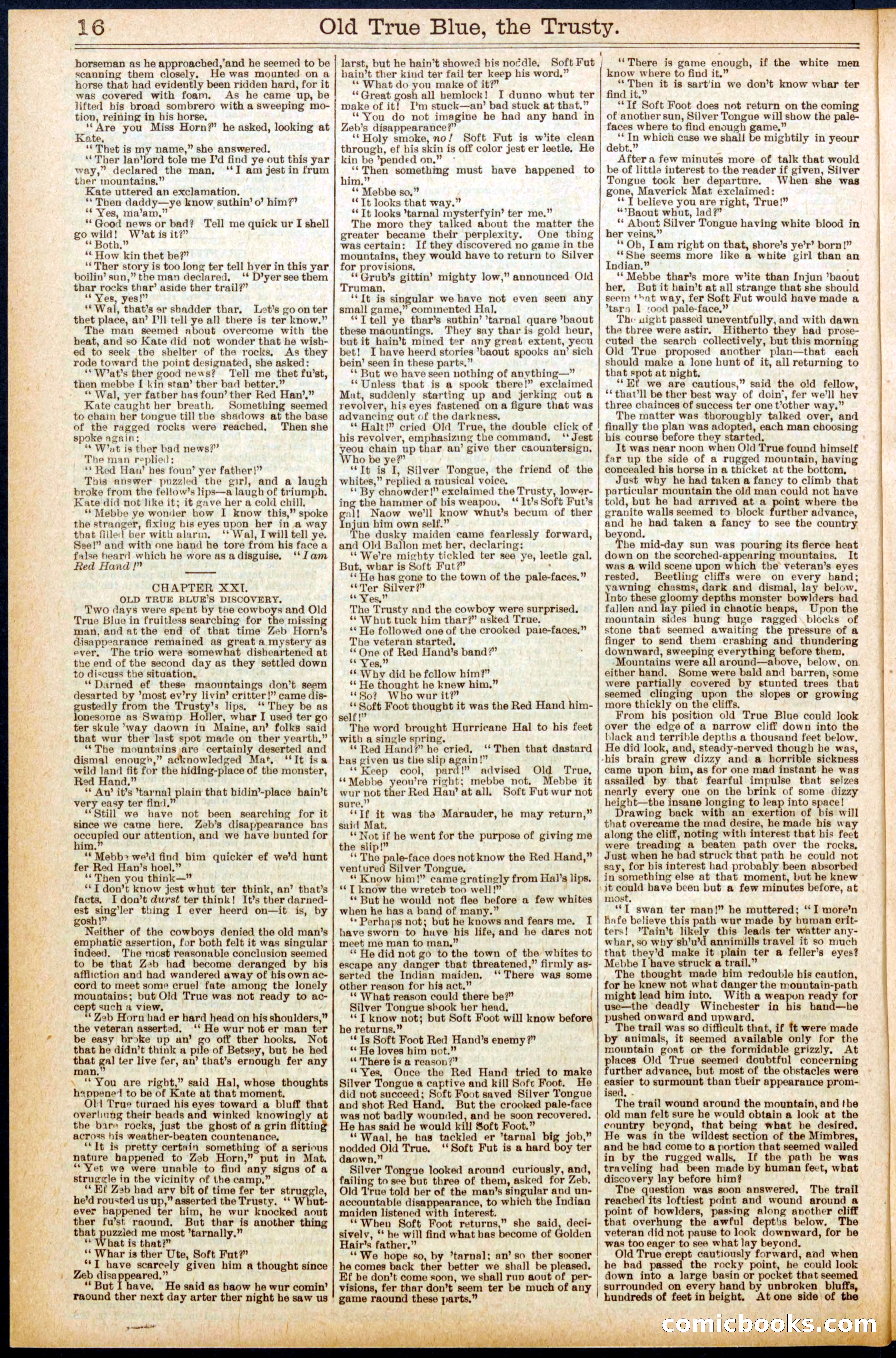Beadle's New York Dime Library, No. 669 — page 16 of 32