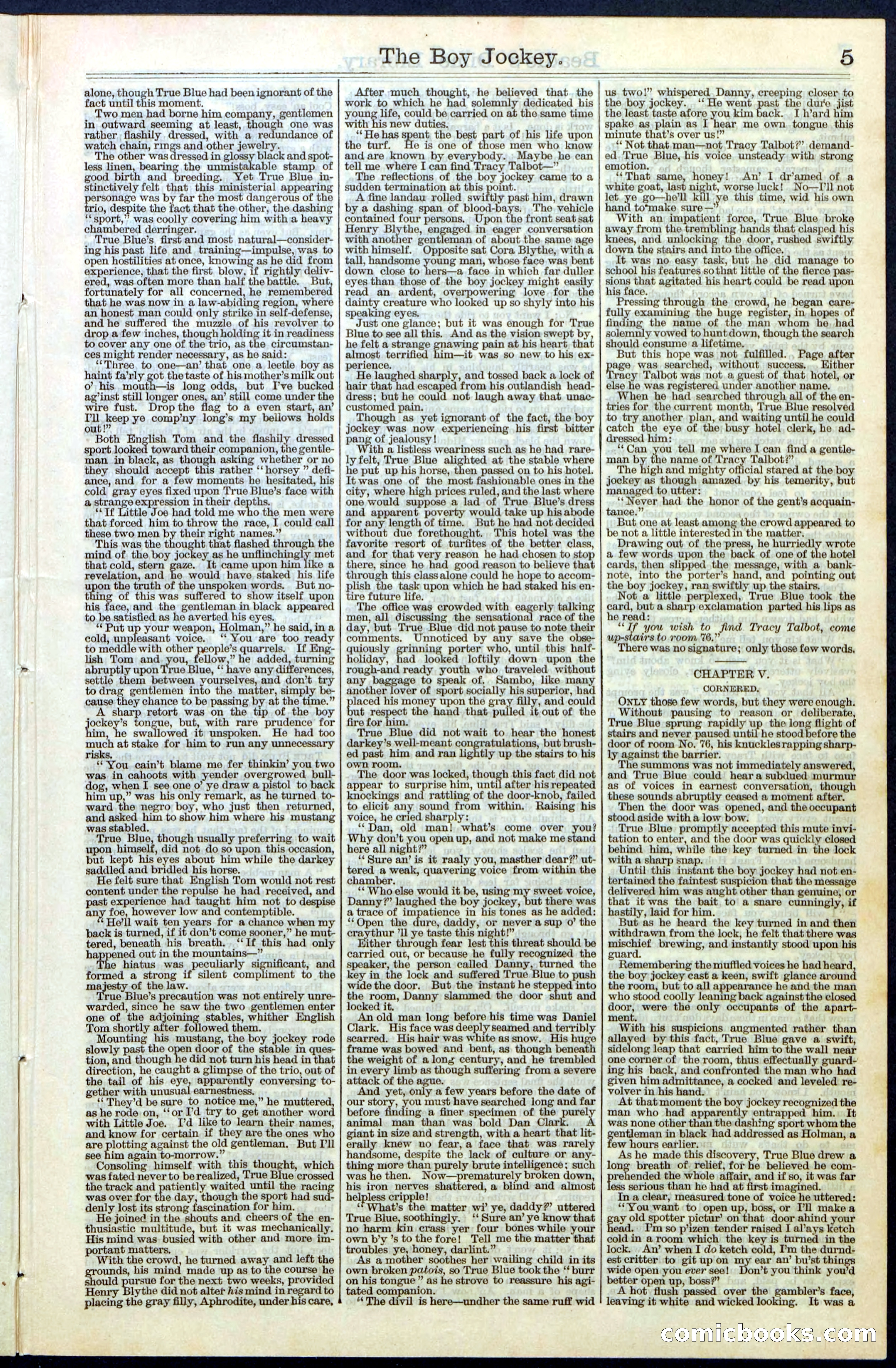 Beadle's New York Dime Library, No. 67 — page 5 of 32