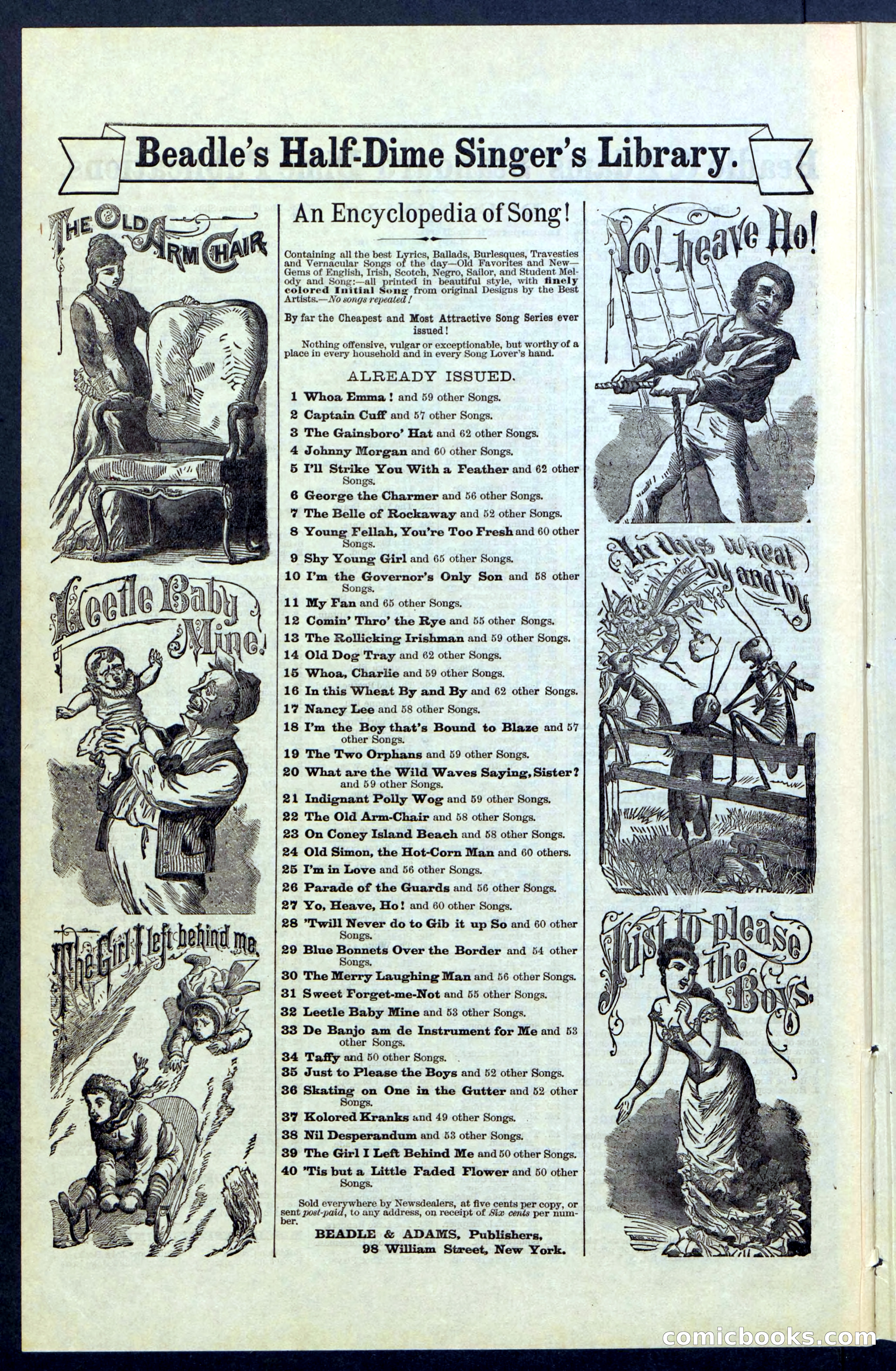 Beadle's New York Dime Library, No. 67 — page 30 of 32