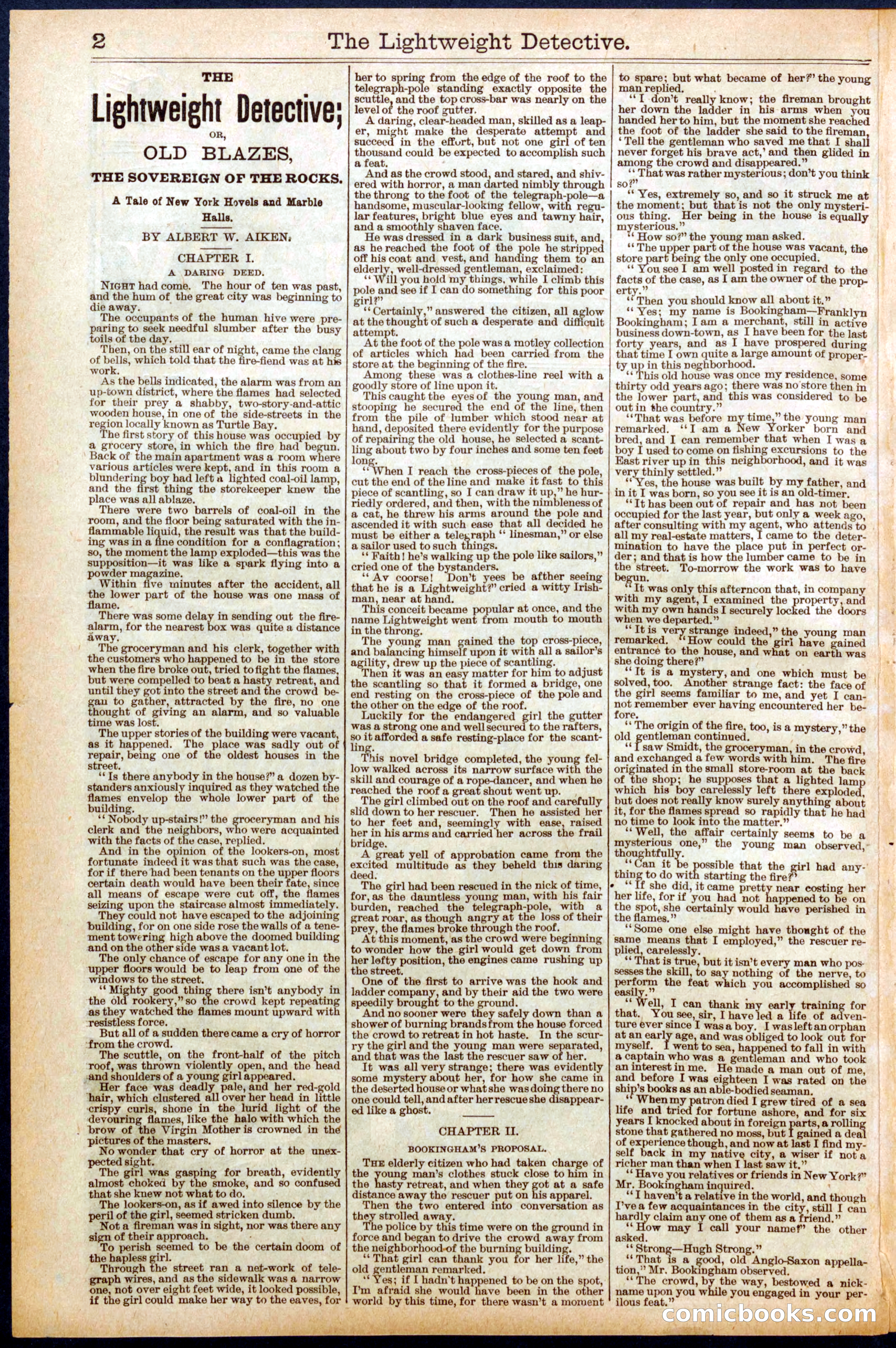 Beadle's New York Dime Library No. 670 — page 2 of 32
