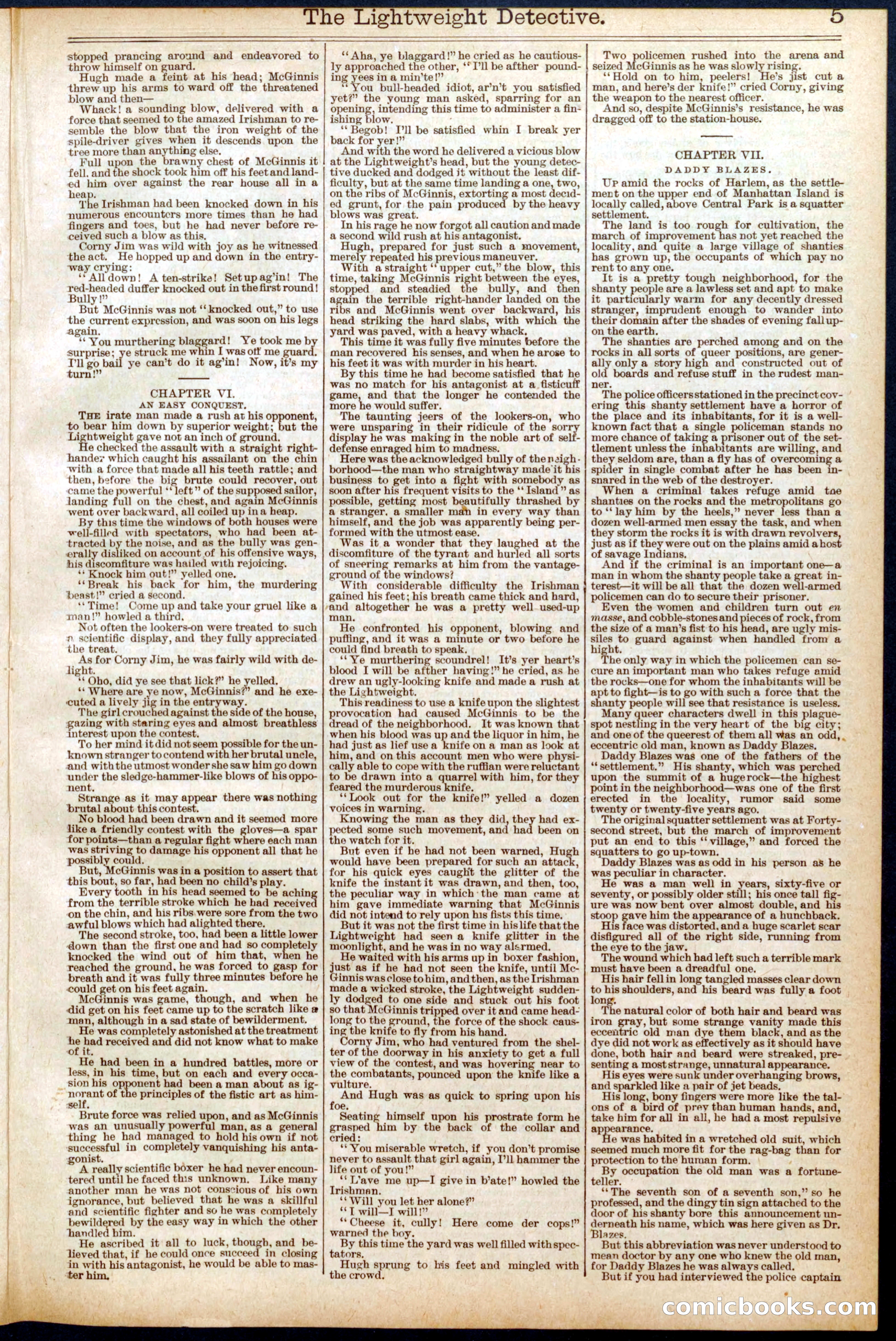 Beadle's New York Dime Library No. 670 — page 5 of 32