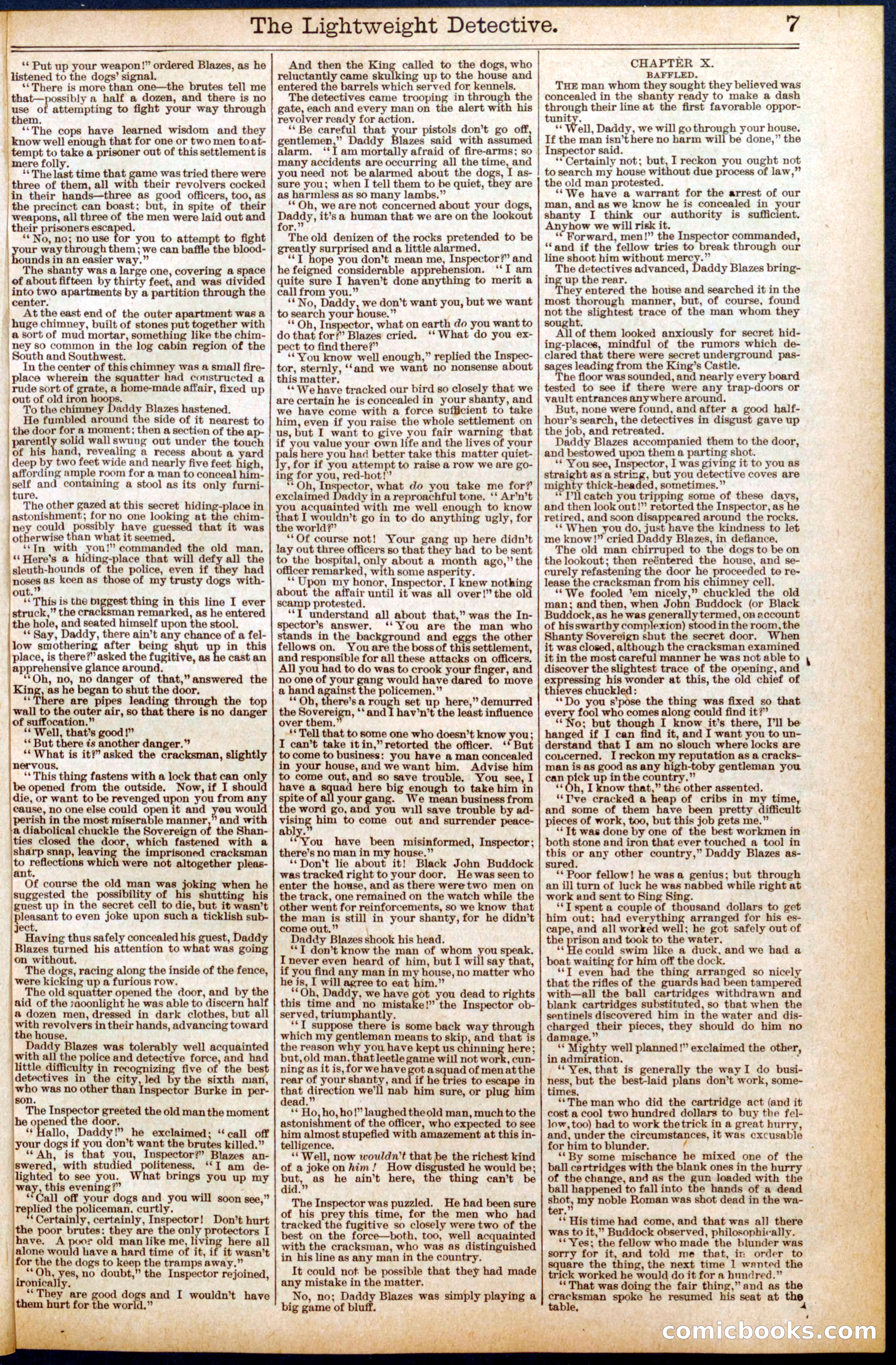 Beadle's New York Dime Library No. 670 — page 7 of 32