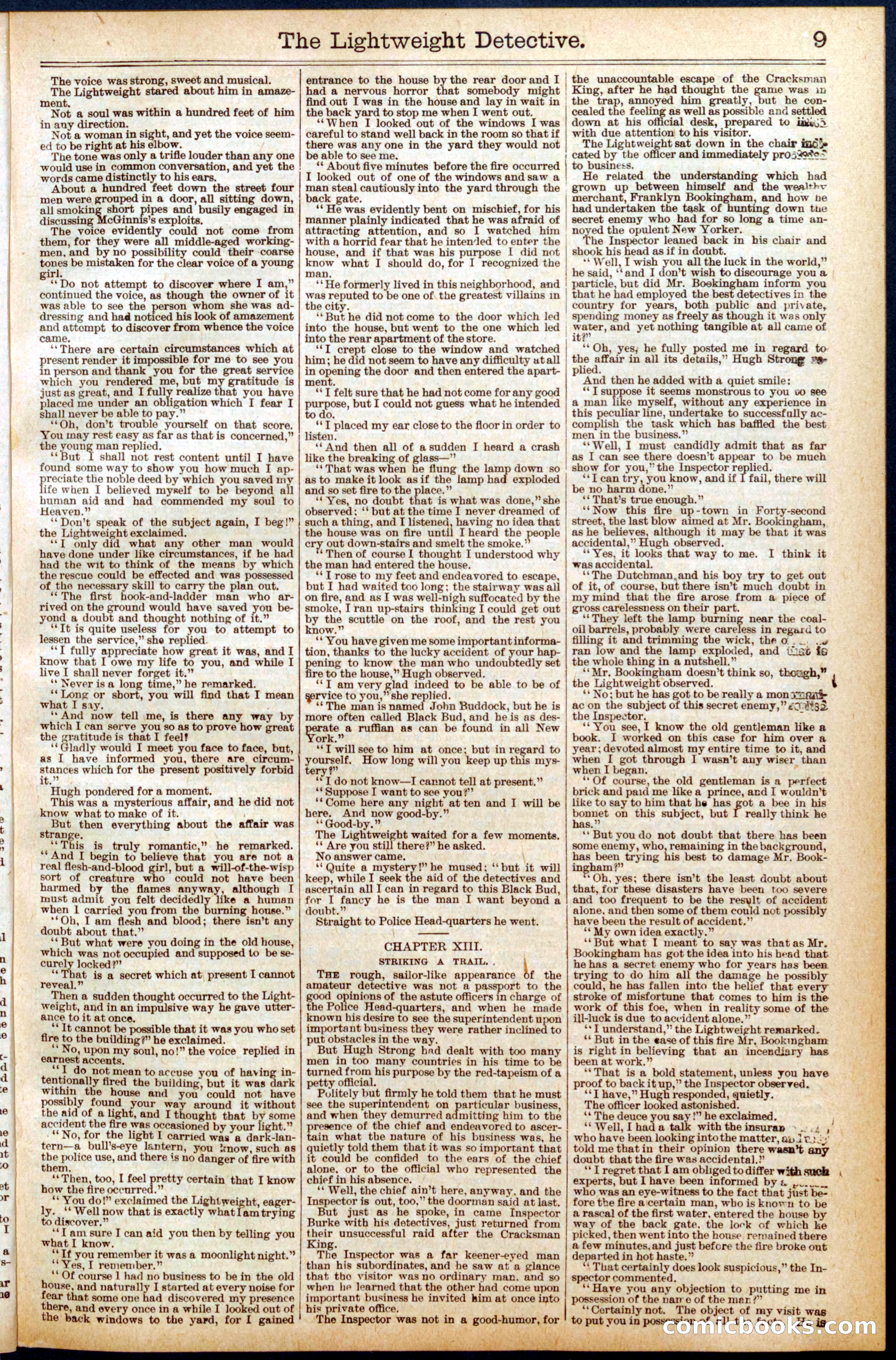 Beadle's New York Dime Library No. 670 — page 9 of 32