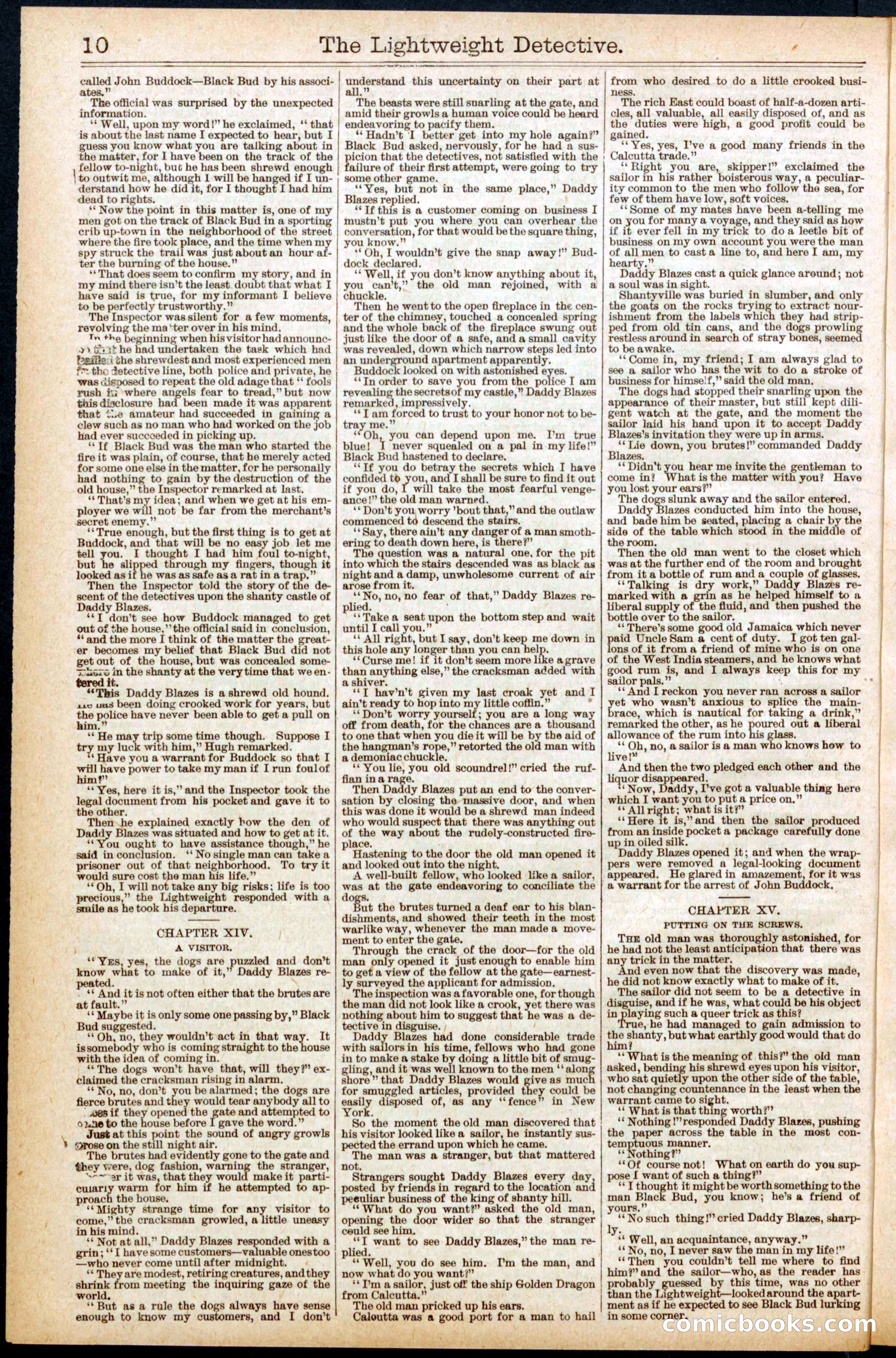 Beadle's New York Dime Library No. 670 — page 10 of 32