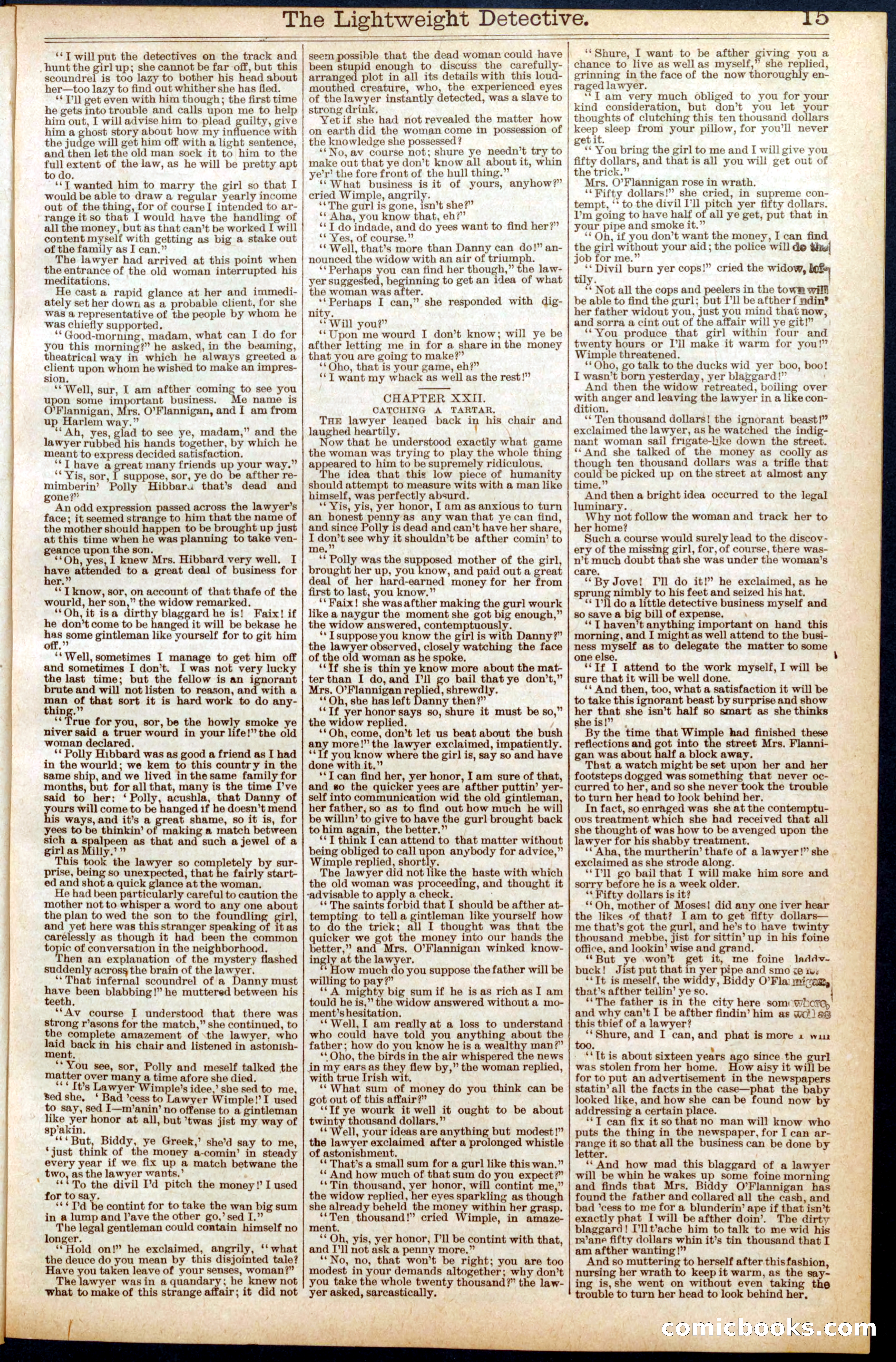Beadle's New York Dime Library No. 670 — page 15 of 32