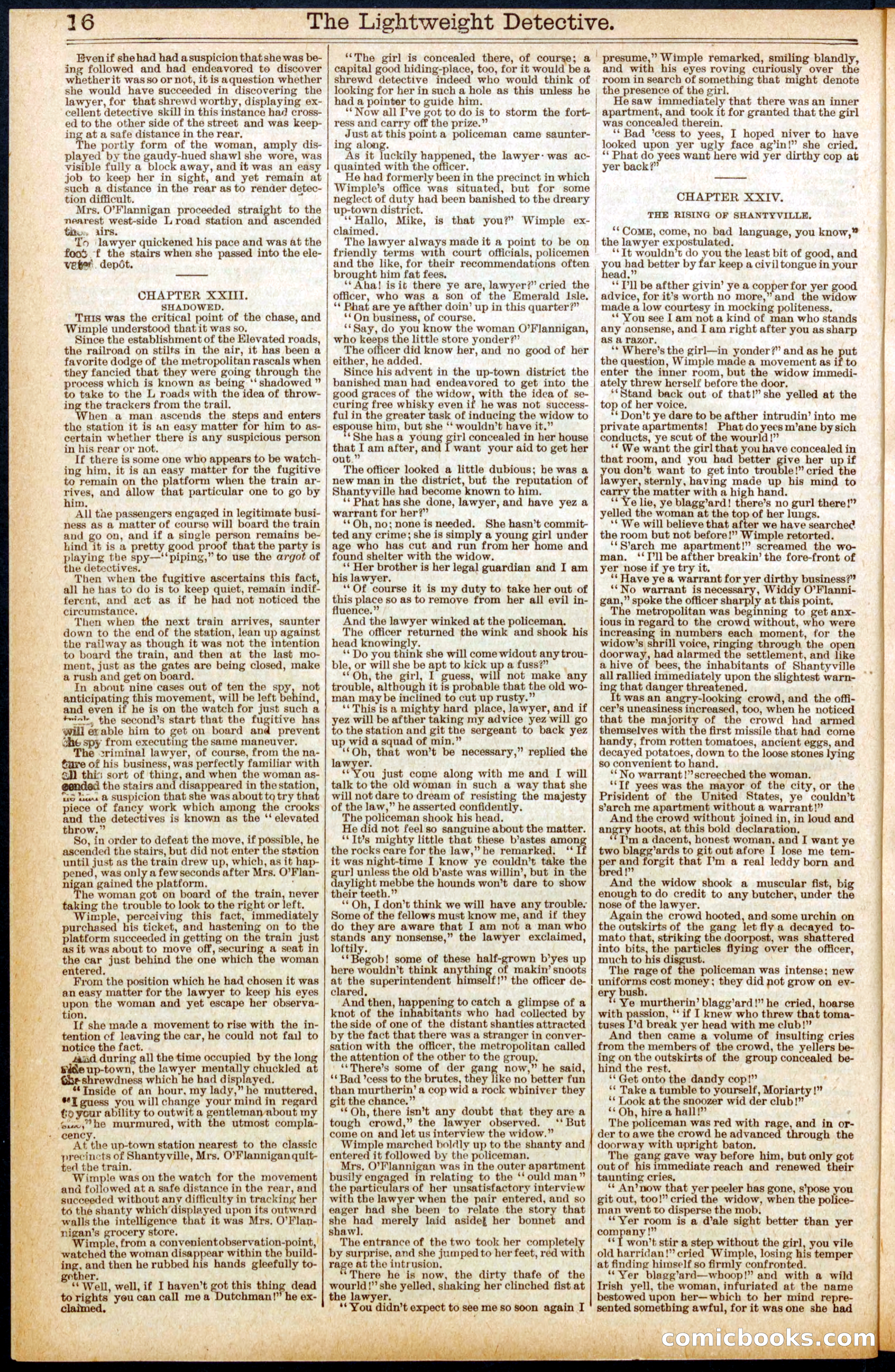 Beadle's New York Dime Library No. 670 — page 16 of 32